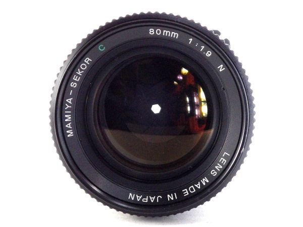 送料無料!! Mamiya マミヤ Sekor C 80mm f/1.9 N 完動 人気 中判カメラ MF レンズ Camera Lens M645 1000S Pro TL Super Medium フィルム