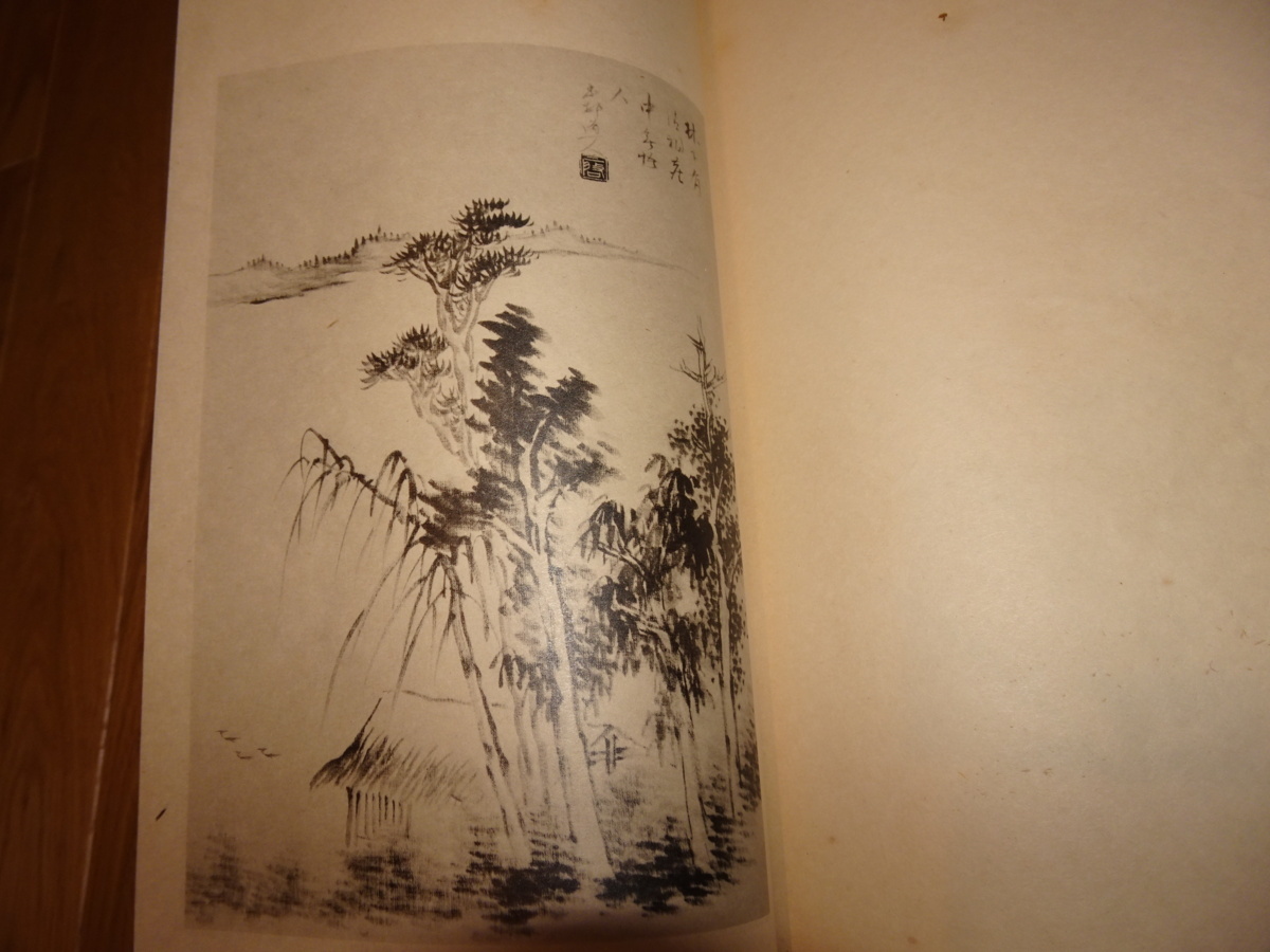 rarebookkyoto H367　双璧斎画存　玉村柚木　長尾雨山　図録　　1932　年　東京　鳥羽書院　水墨　_画像7