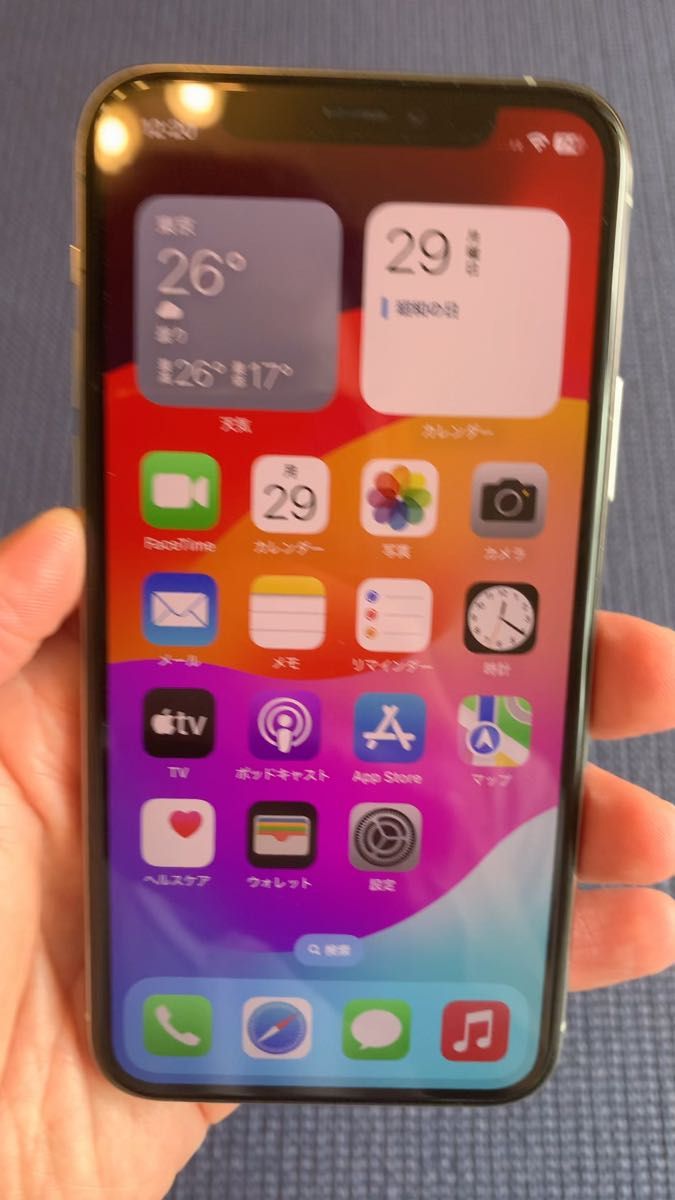 【美品】iPhone 11 Pro シルバー 256 GB SIMフリー