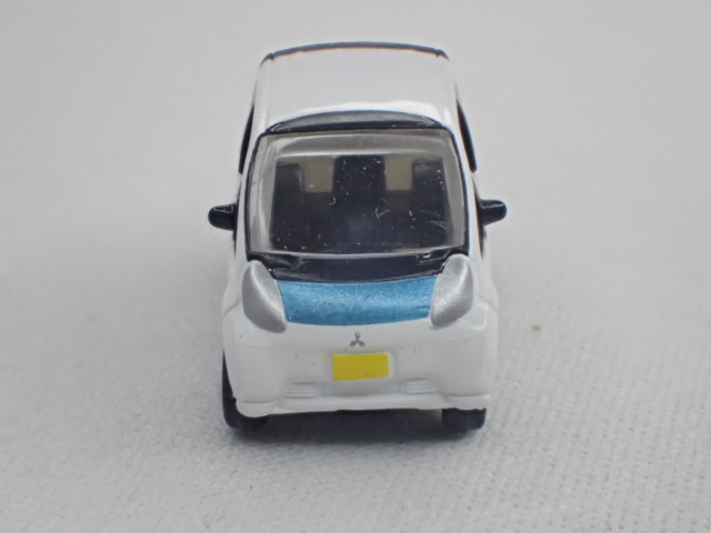  car collection basic set K2...W128 Mitsubishi i-MiEV( white / blue line )