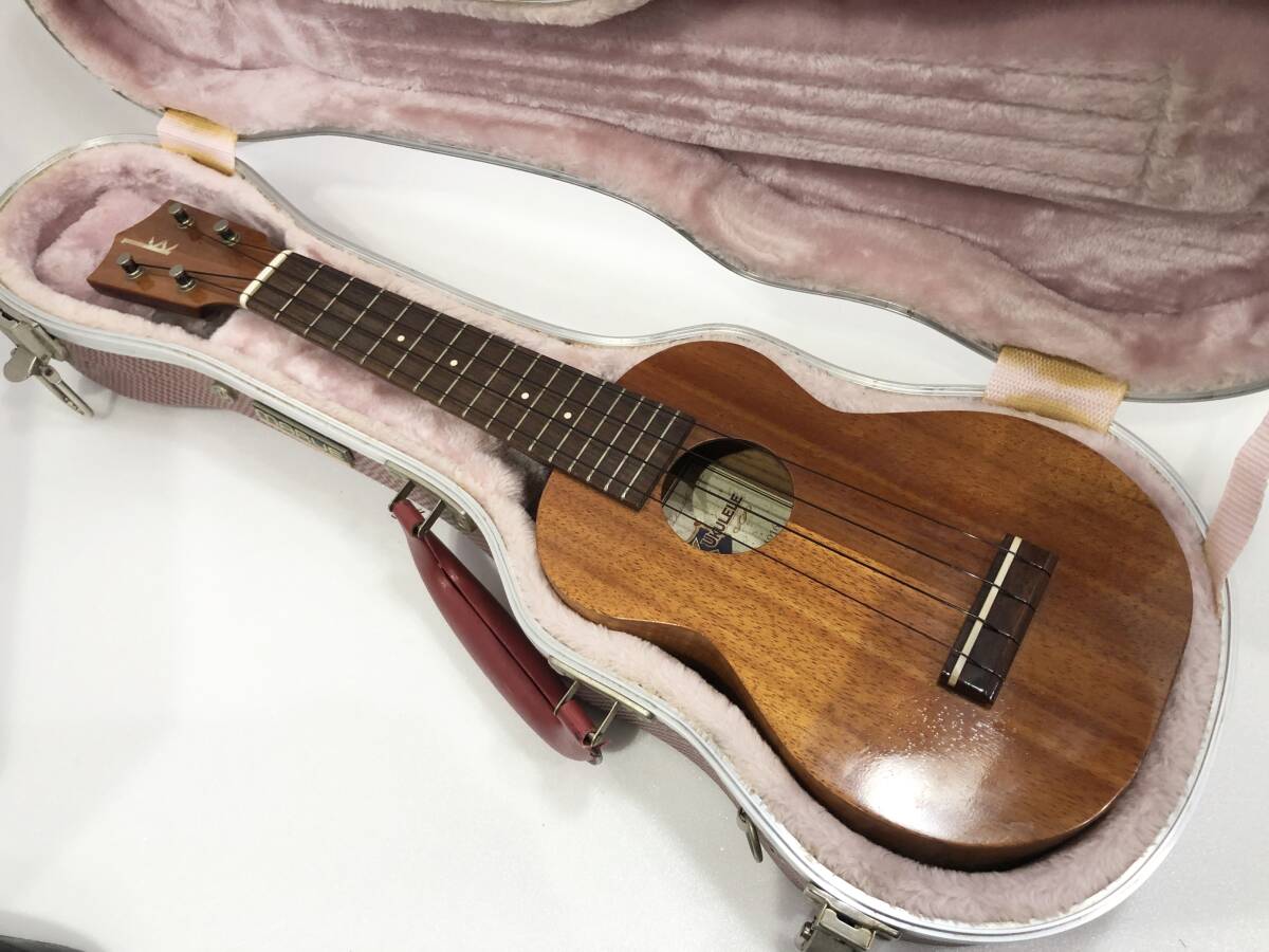 KAMAKA カマカ ウクレレ Handcrafted Since 1916 HANOLULU HAWAI USA ukulele ハードケース付き 現状品 AD033120の画像1