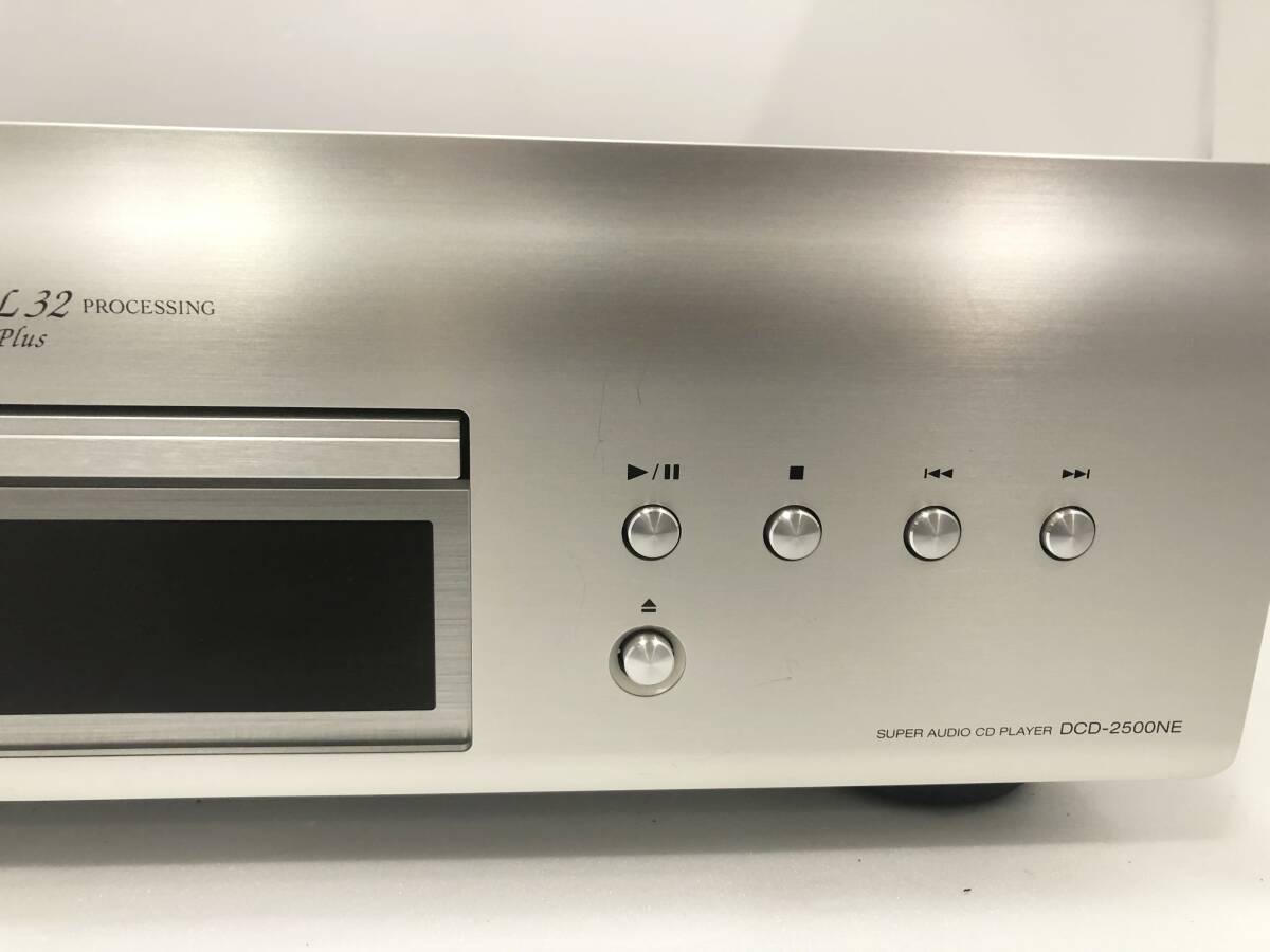 DENON デノン デンオン SUPER AUDIO CD PLAYER CDプレイヤー 2020年製 DCD-2500NE ケーブル/リモコン/説明書付き 動作確認済 AD060140の画像4