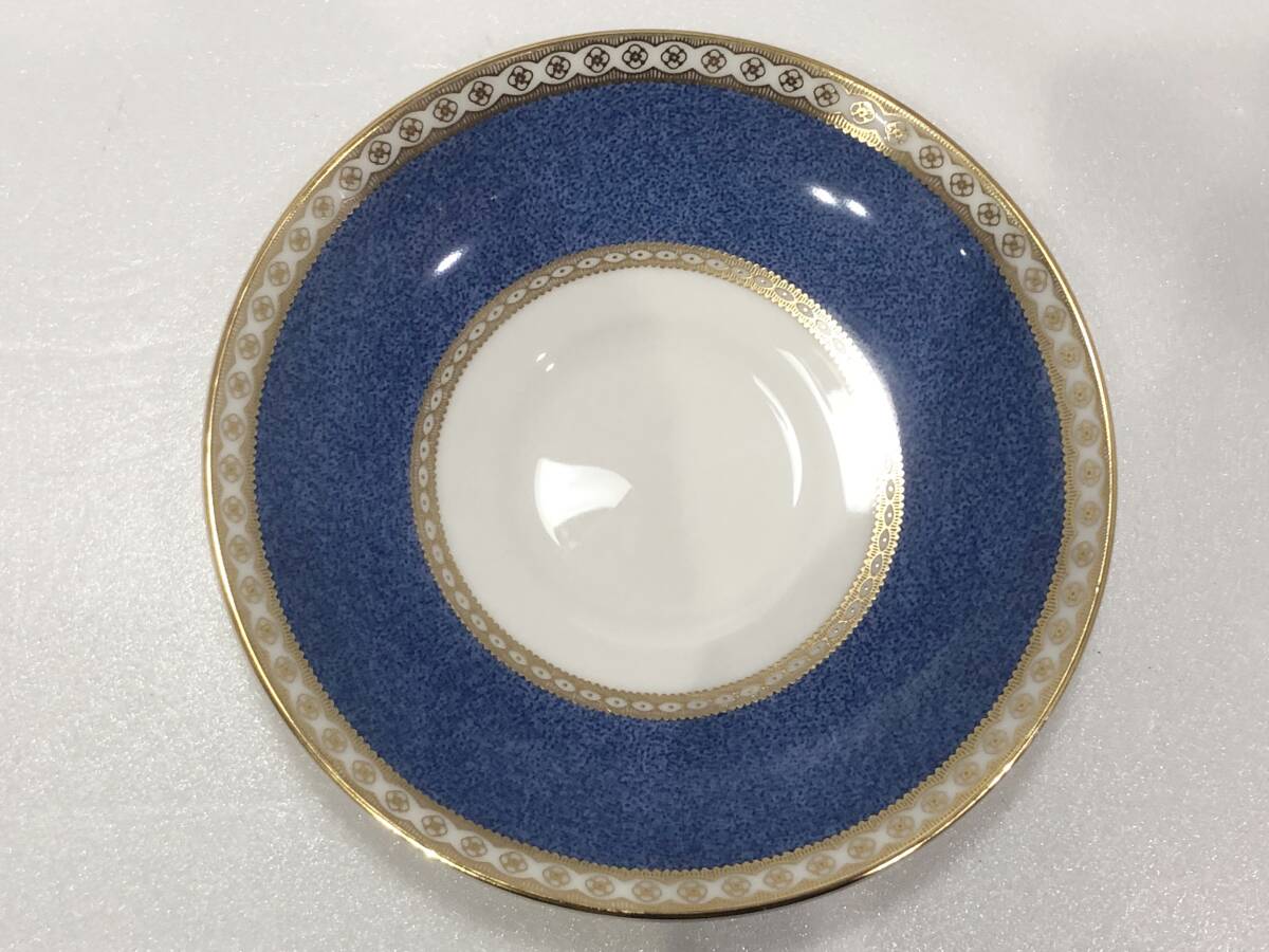 WEDGWOOD ウェッジウッド ULANDER POWDER BLUE ユーランダー パウダー ブルー カップ＆ソーサー アンティーク 洋食器 AD069060の画像6