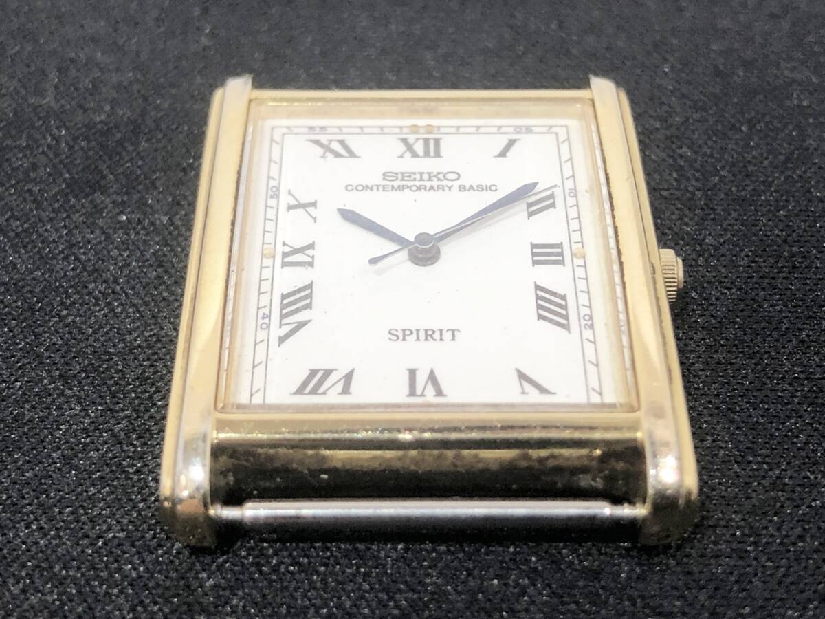 SEIKO セイコー SPIRIT スピリット CONTEMPORARY BASIC 5S21-5A00 メンズ クオーツ 腕時計 動作未確認 現状品 AD068000の画像2