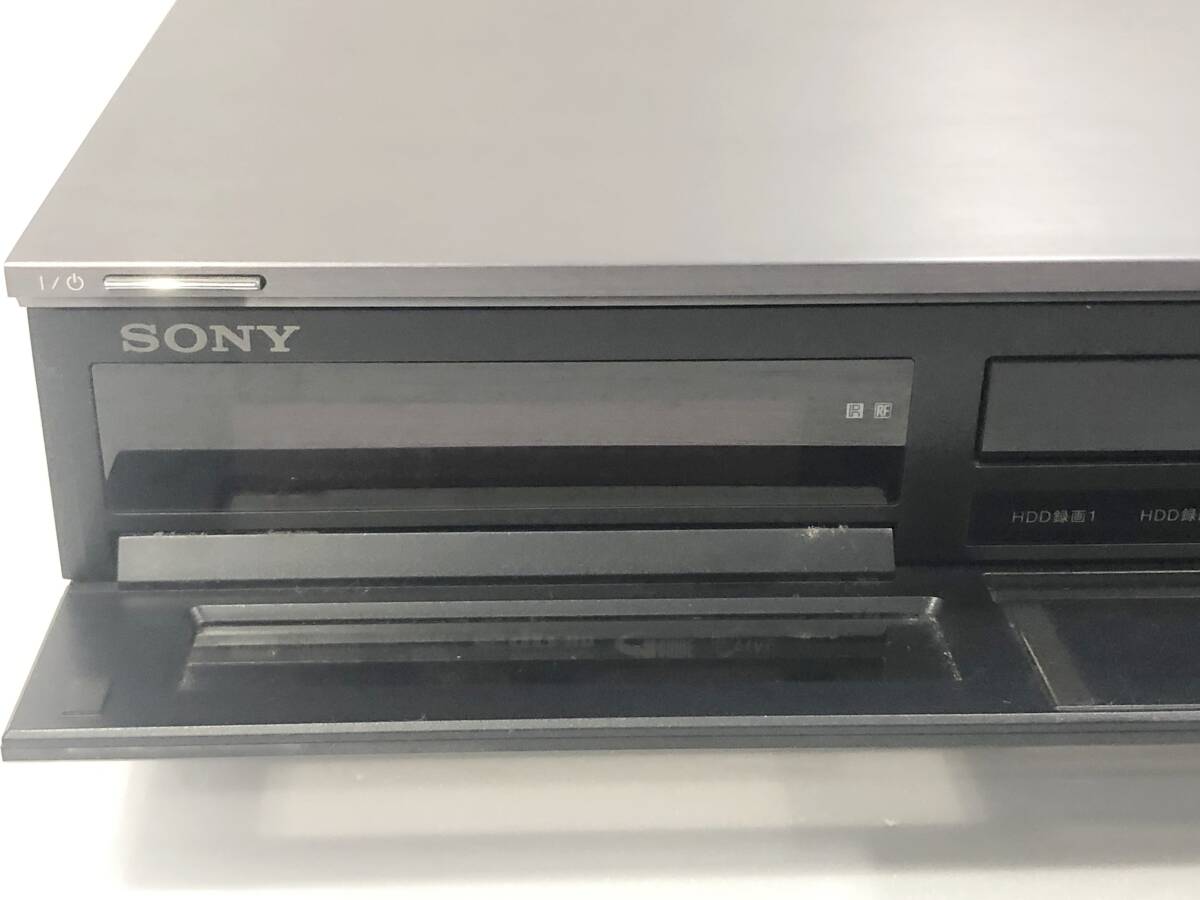 SONY ソニー DVD Blu-ray RECORDER ブルーレイ レコーダー BDZ-X95 HDD搭載 2008年製 通電確認済 現状品 AD076100の画像3