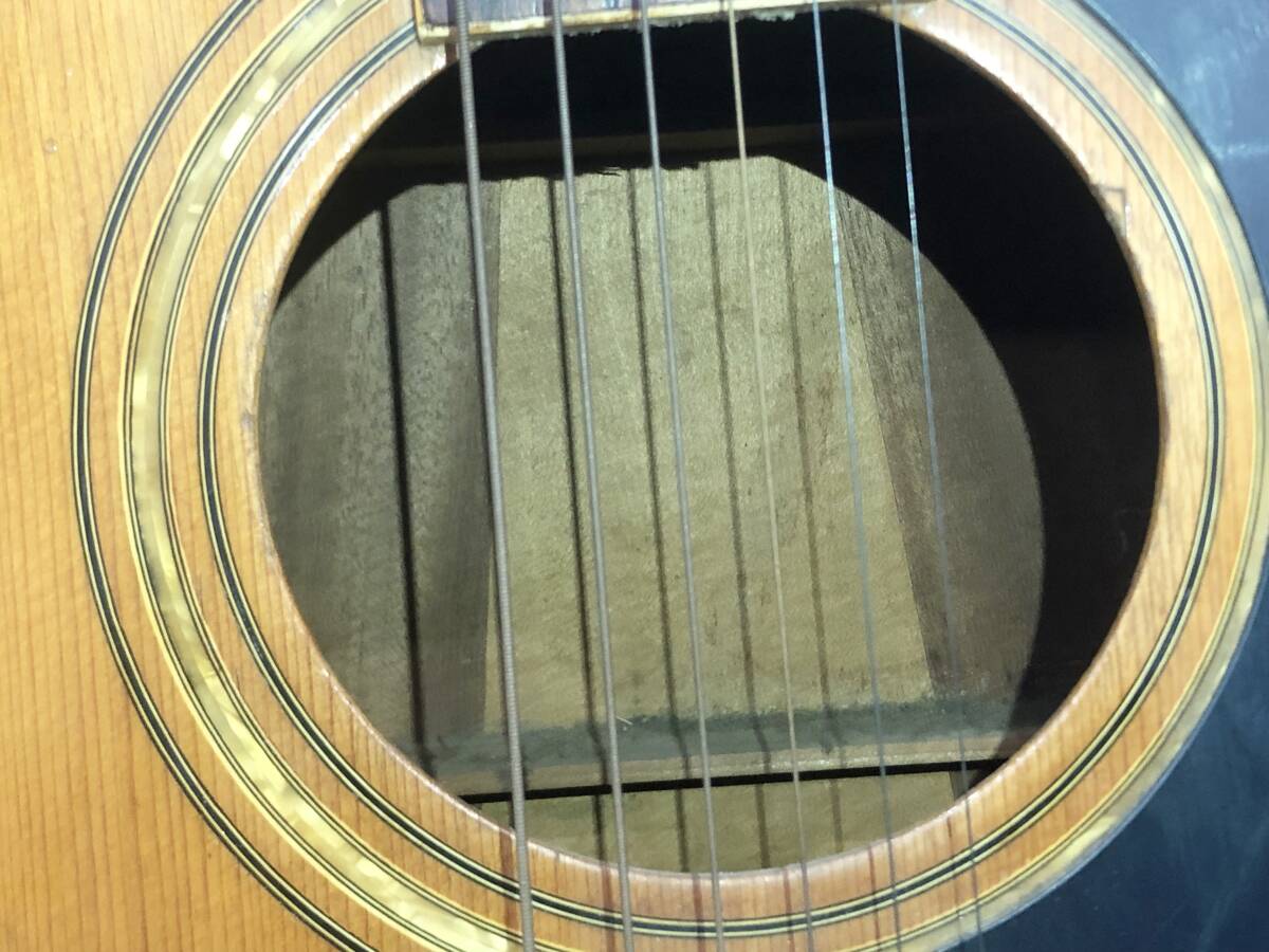 Kansas カンサス アコースティックギター 型番不明 モデル不明 弦楽器 現状品 AD112170の画像5