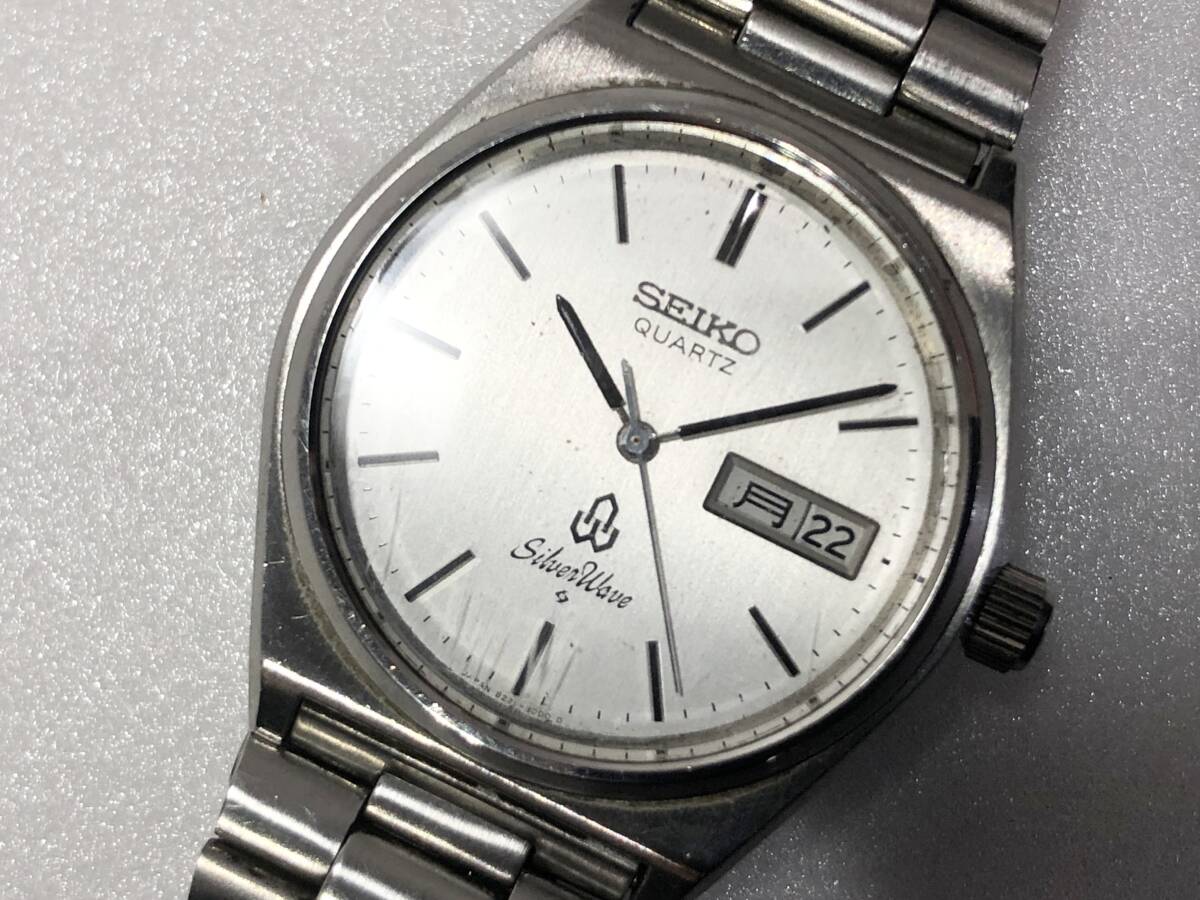 SEIKO セイコー Silver Wave シルバーウェーブ 8229-8000 クォーツ メンズ 腕時計 動作確認済 AD165000_画像1