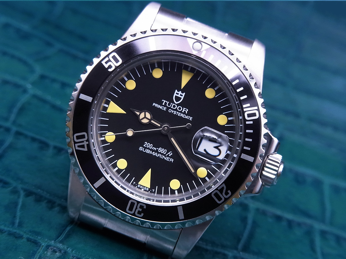 TUDOR ヴィンテージカスタム Ref.79090 盾サブ OH済 予備5連ジュビリーブレス付 歩度GOOD!! の画像1