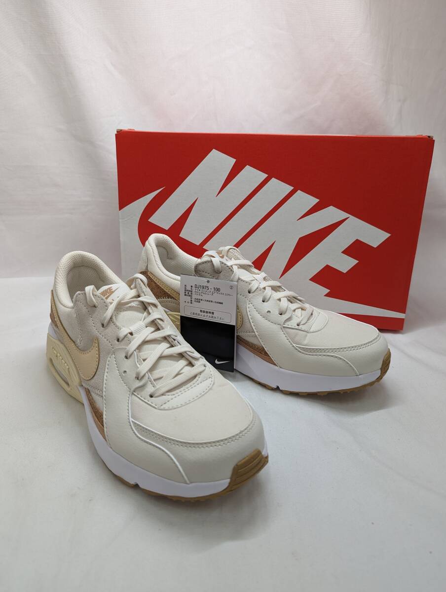 未使用品 Nike ナイキ WMNS Air Max Excee Cork エアマックス エクシー コルク 25cm DJ1975-100 レディース スニーカーの画像2