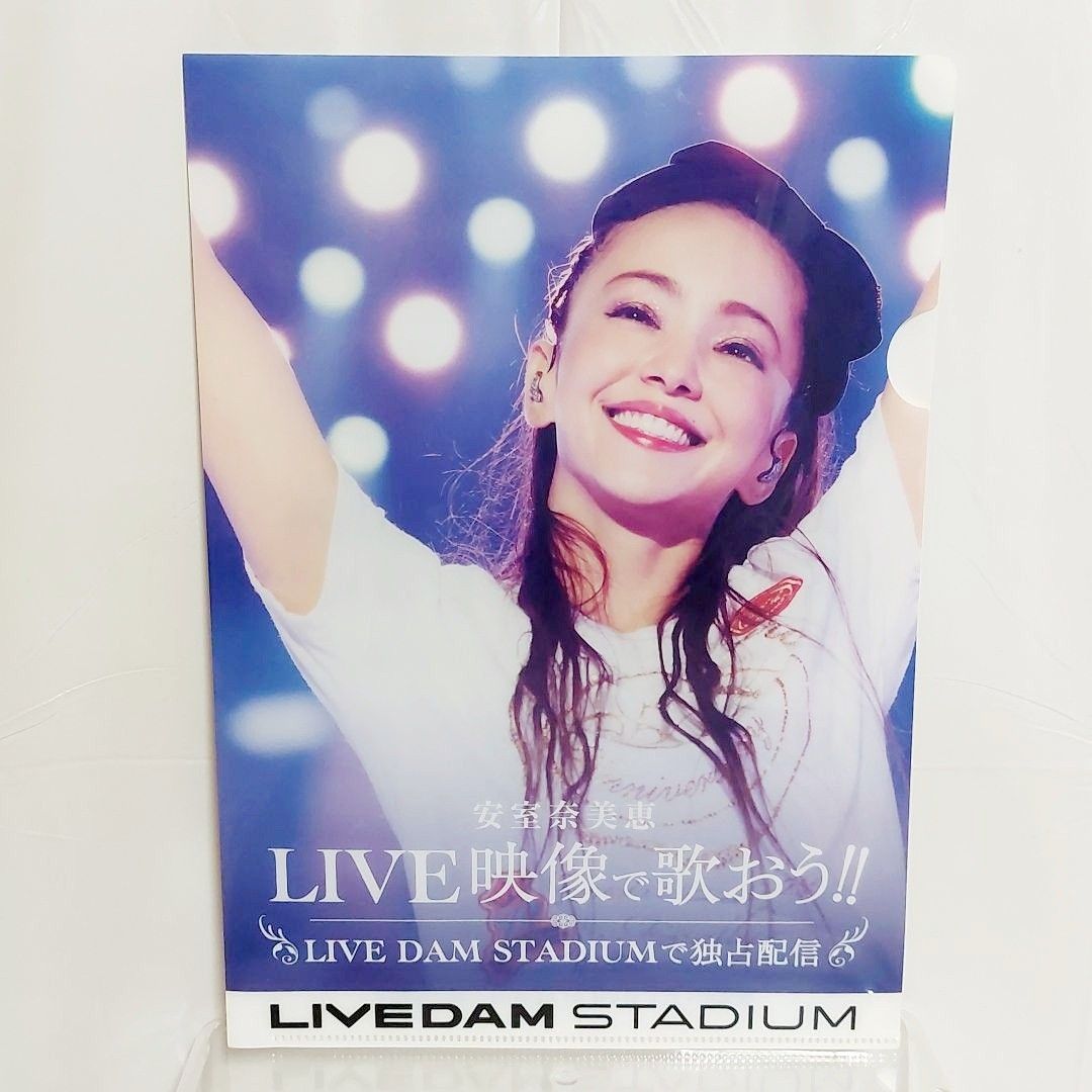 安室奈美恵 LIVEDAM クリアファイル 11枚入り! 安室奈美恵 クリアファイル A4ファイル LIVE DAM STADIUM 第一興