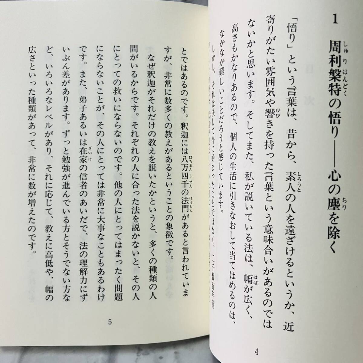 極美品 古本 小冊子 悟りの復権 大川隆法 1993年 幸福の科学 第5回大講演会 初版第一刷 宗教 仏教 神教 思想 A10223_画像6