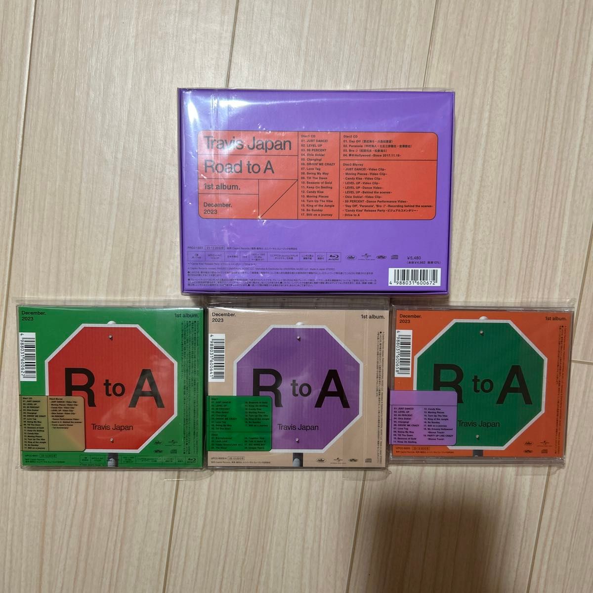 Travis Japan Road to A 4形態(特典付き)|Yahoo!フリマ(旧 Travis Japan Road to A 4形態(特典付き)|Yahoo!フリマ(旧