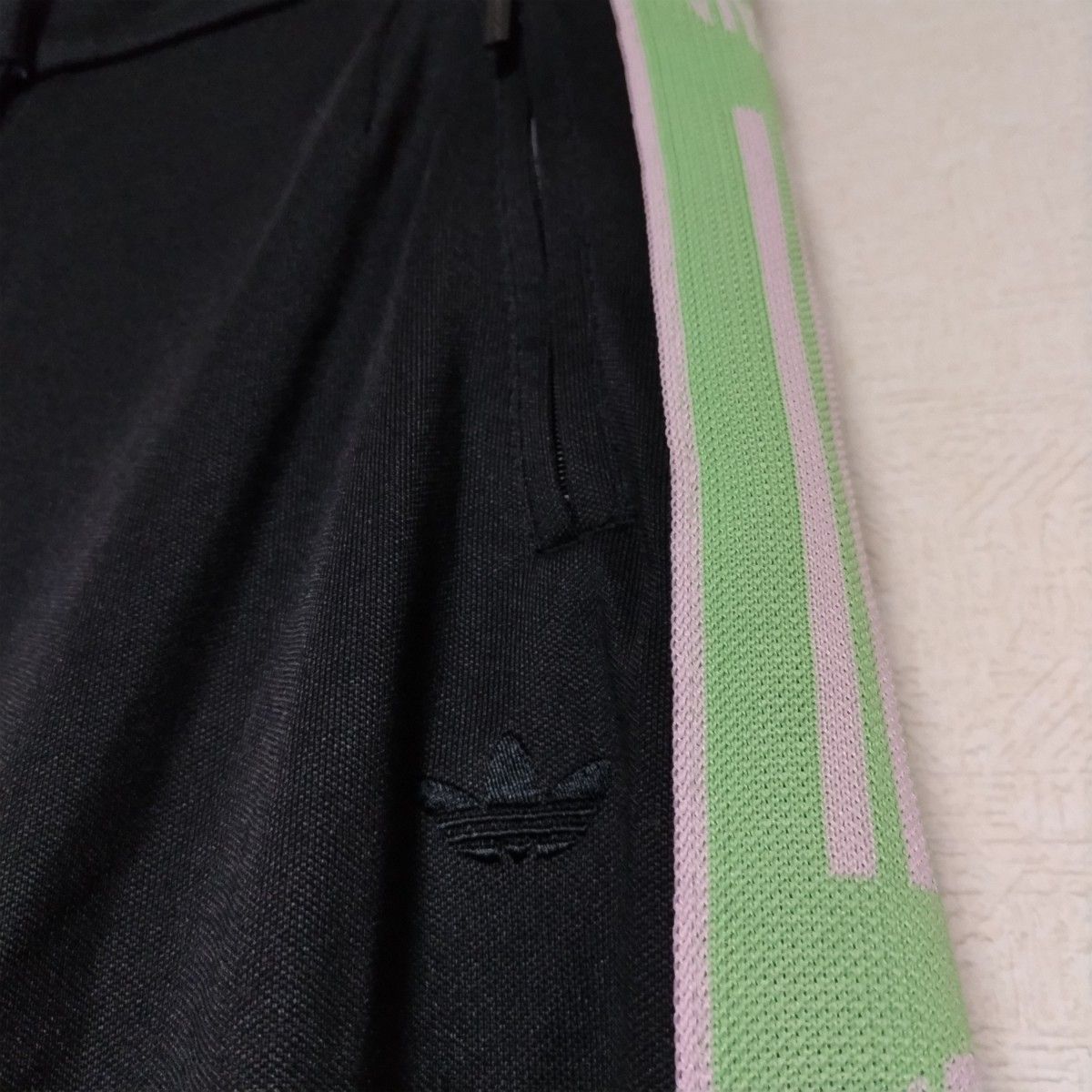 adidas アディダス WOMEN WOMEN WIDE LEG PANTS ウーブン ワイド パンツ ブラック サイズL