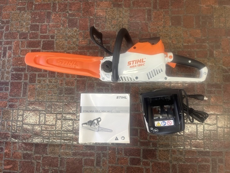 Yahoo!オークション - STIHL スチール バッテリーチェンソー MSA Yahoo!オークション - STIHL スチール バッテリーチェンソー MSA