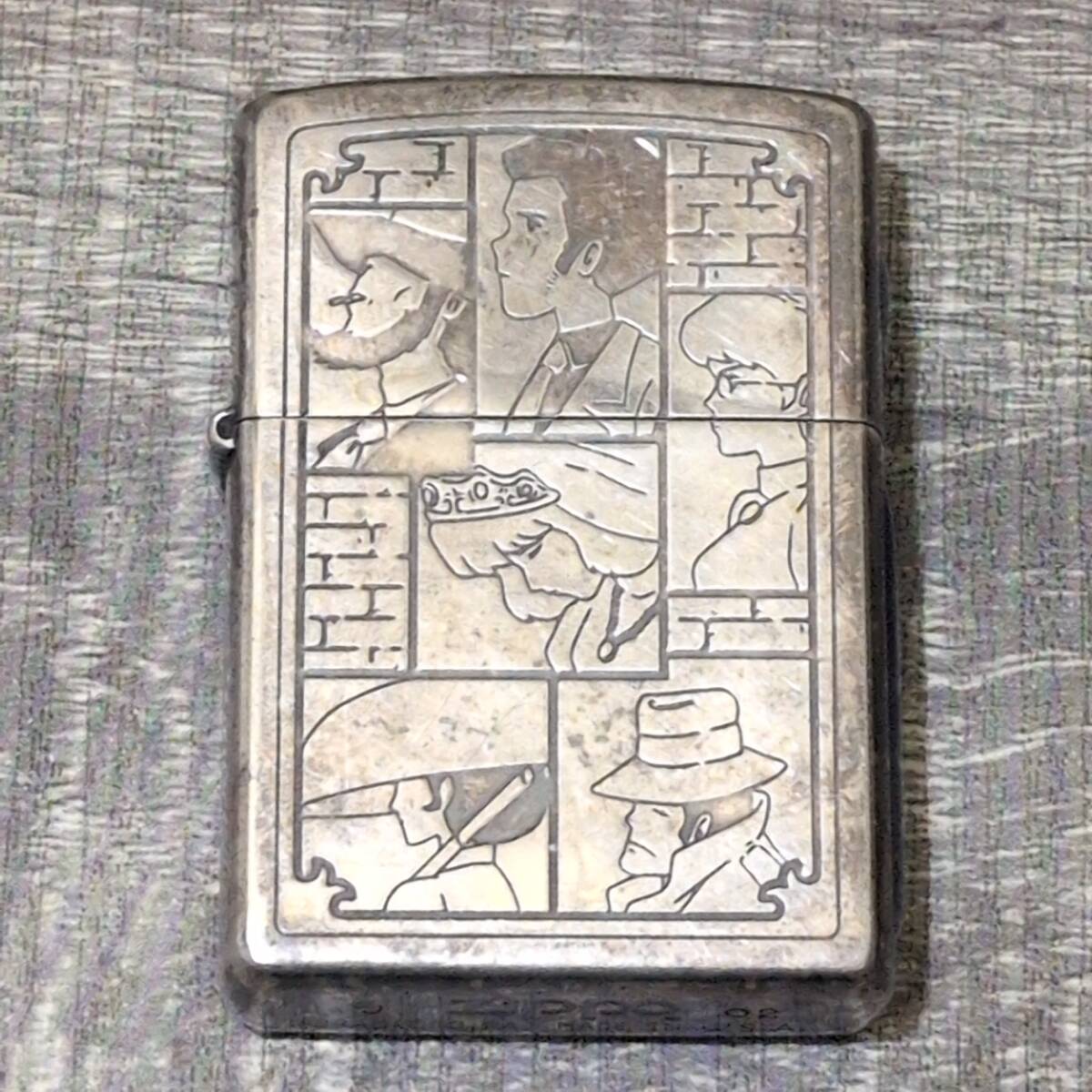 【ジッポ】 Zippo 限定品 2個セット SNAPPY'S 限定1000個 Snap-on ルパン三世 カリオストロの城 No.1216 MADE USA 2005 2002年 レトロ レア_画像7