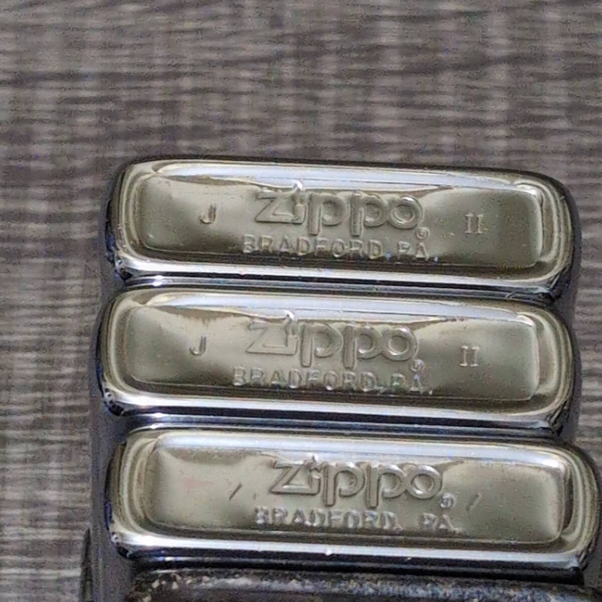 【ジッポ】 Zippo ヴィンテージ 系 4個セット プレーン 1979 1980 1986年製 MADE IN USA レトロ 大人気 レア 希少 ジッポー ライターオイル_画像4