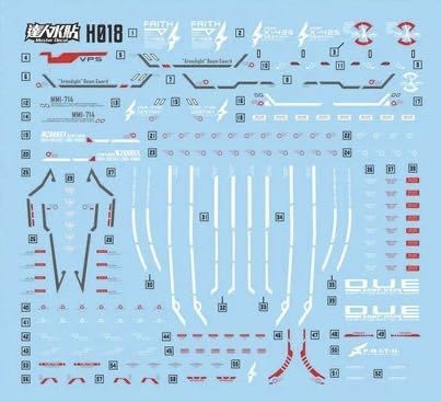 HG 1/144 デスティニーガンダム用水転写式デカール 並行輸入品 HGCEの画像2