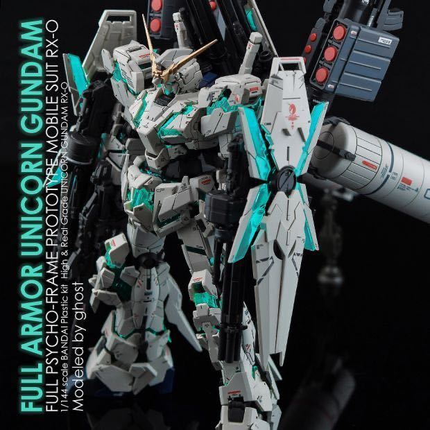 RG 1/144 フルアーマーユニコーンガンダム用水転写式デカール　並行輸入品_画像4