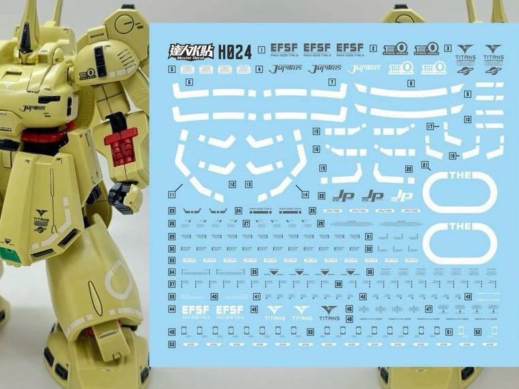 HG 1/144 ジO ジオ用水転写式デカール　並行輸入品_画像1