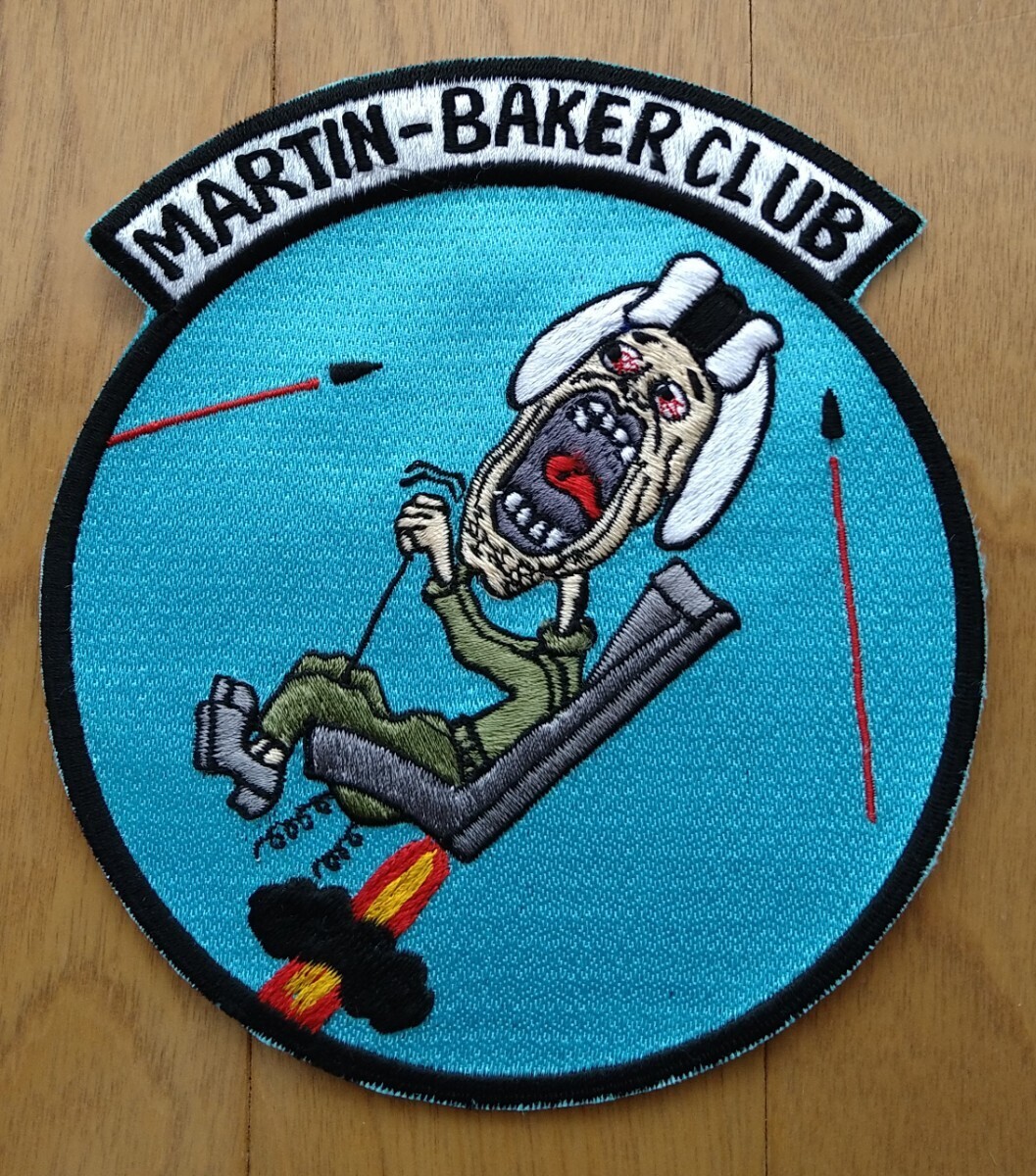 米海軍 MARTIN-BAKER CLUB パッチの画像1