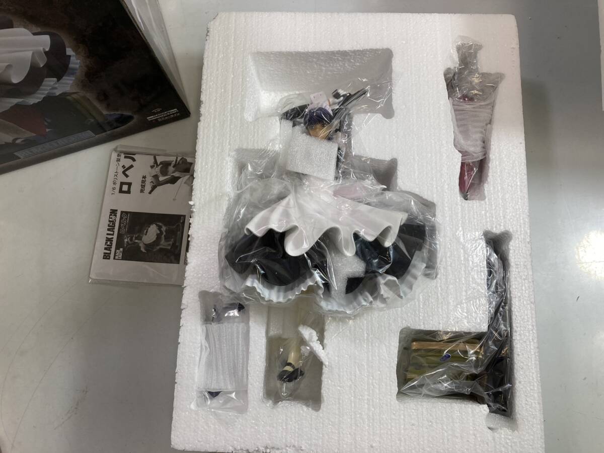 （4-13）ブラックラグーン ロベルタ フィギュア　BLACK LAGOON 1/6ポリストーン製塗装済完成品_画像2