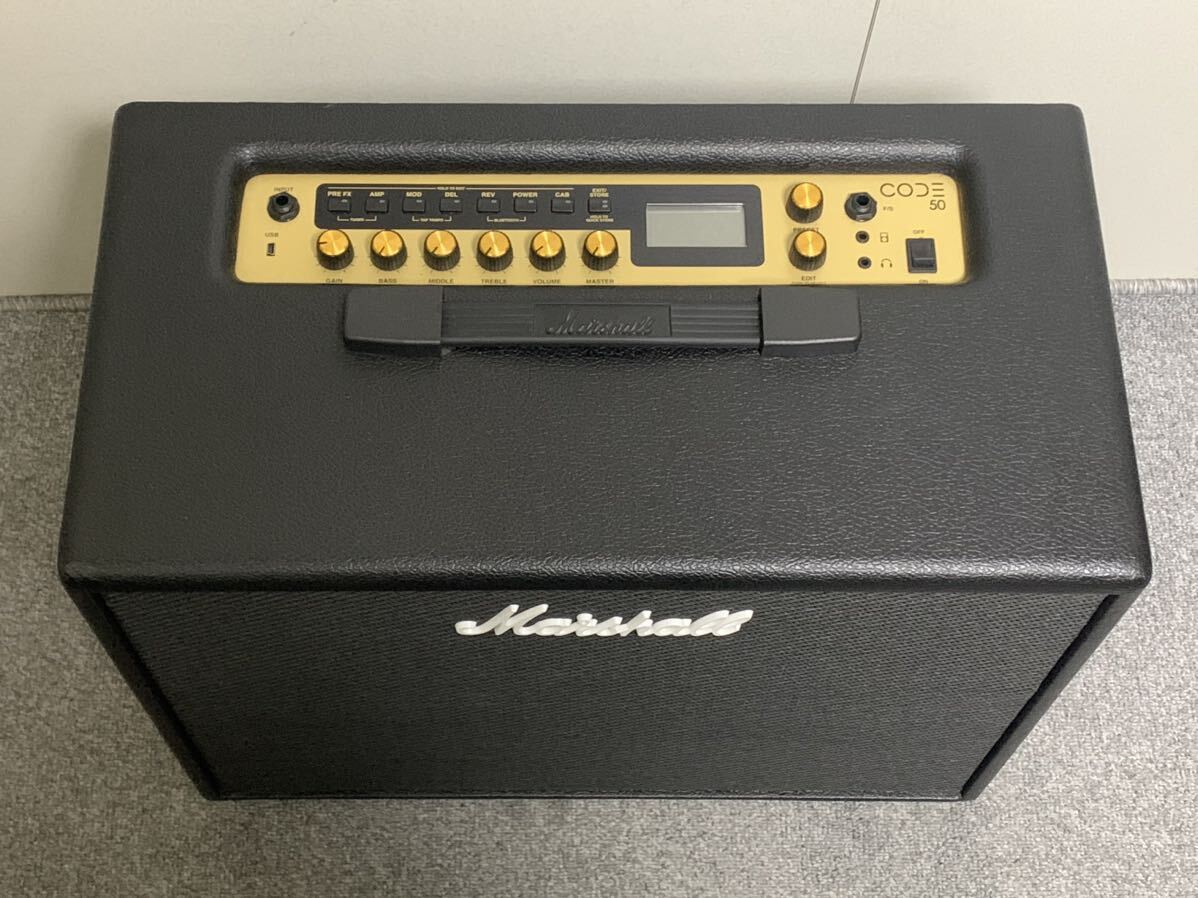 美品 Marshall CODE50 元箱 説明書付き_画像3