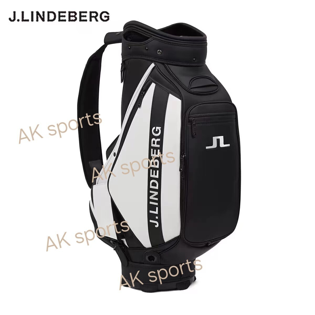 値下げしました★ジェイ・リンドバーグ J. LINDEBERG キャディバッグ ゴルフバック bkの画像2