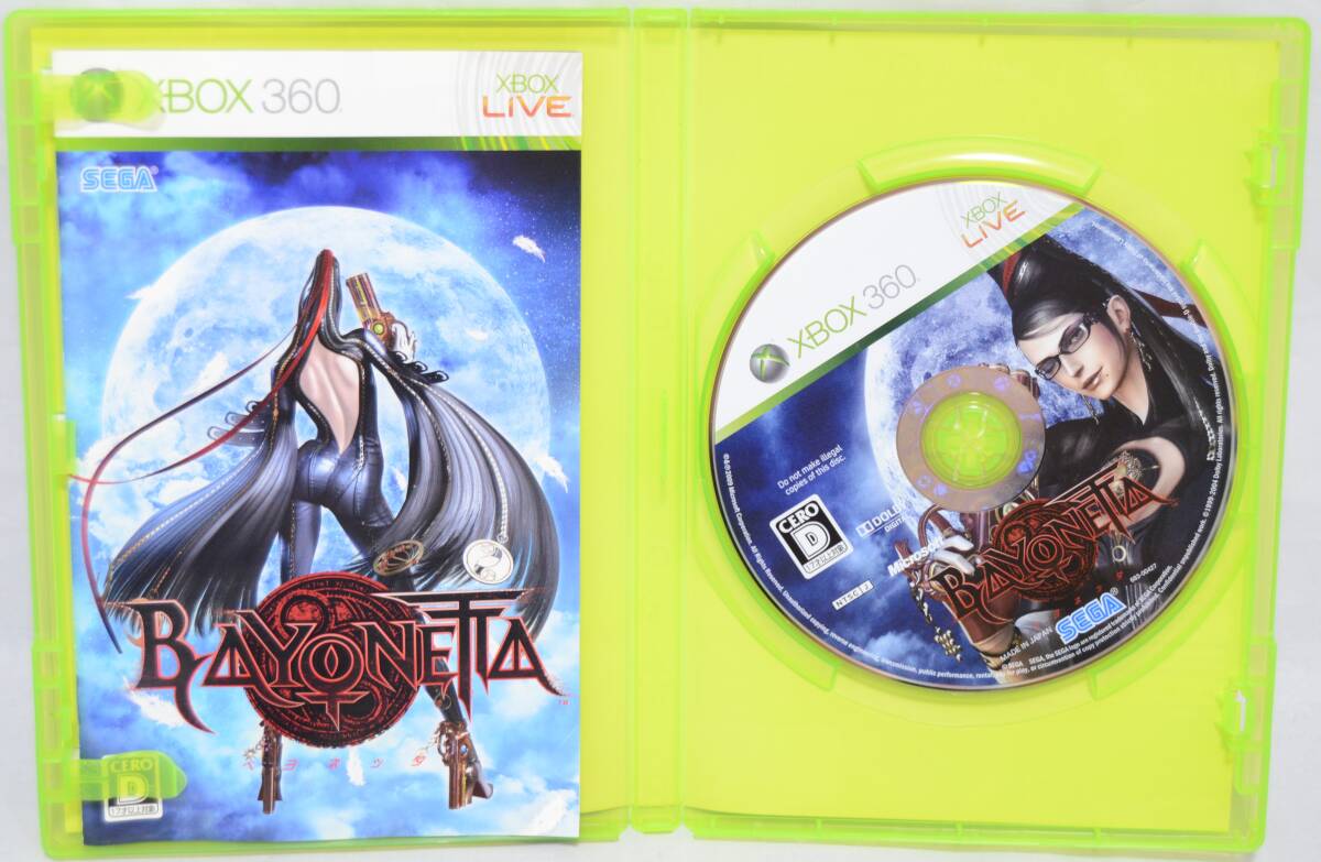 XBOX360ゲームソフト ベヨネッタ BAYONETTA　_画像5