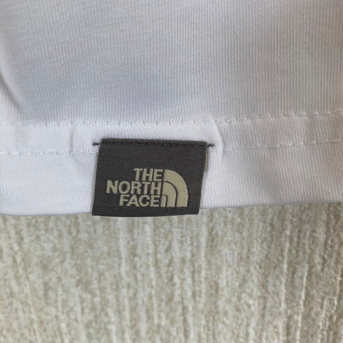 【新品　未使用】THE NORTH  FACE ノースフェイス　半袖　Tシャツ ホワイト　白　バックプリント Mサイズ　海外限定