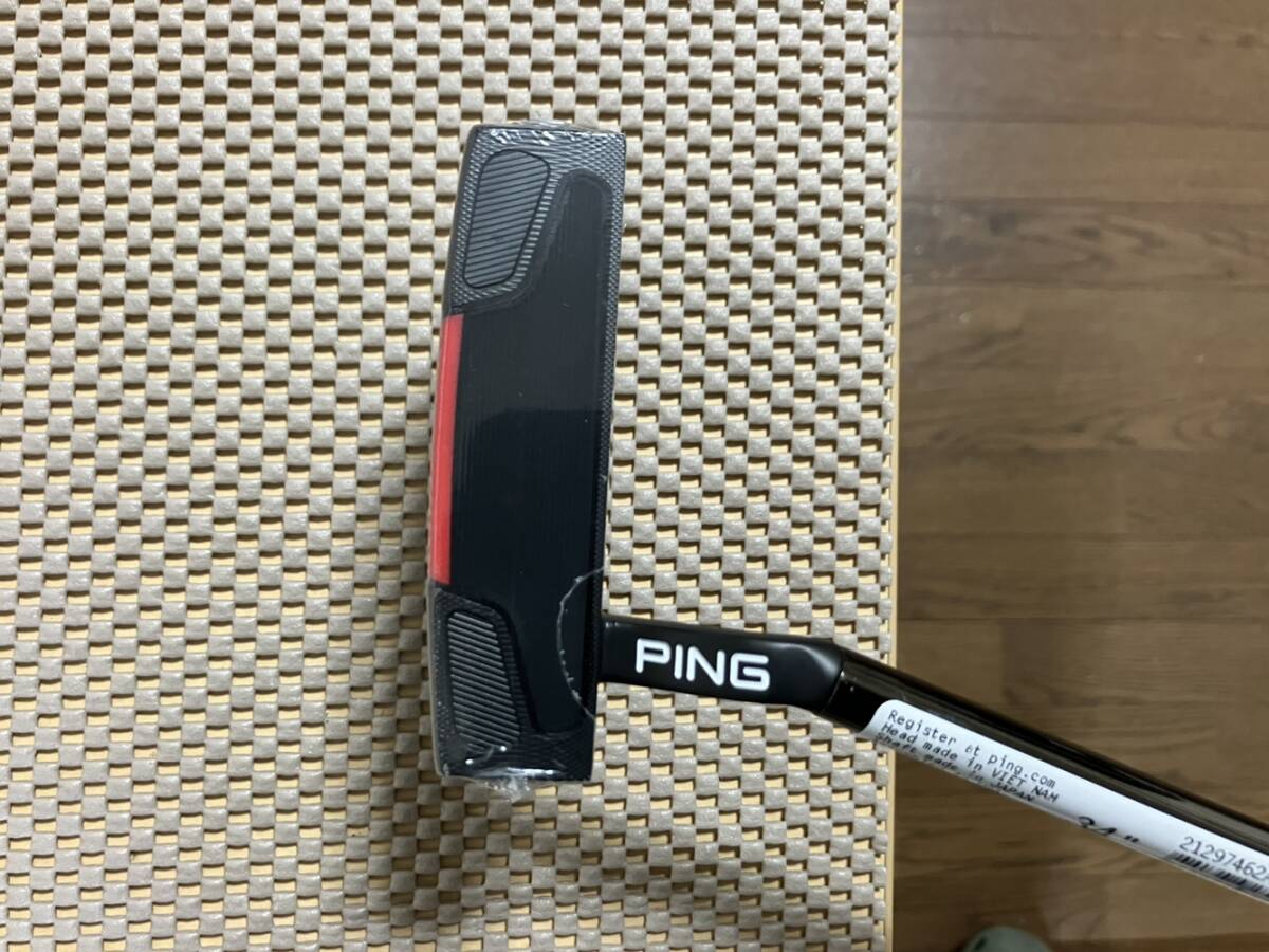 [未使用] PING ピン 2021 TYNE4 タイン4 パター 34インチ US仕様 PP58 Mid ヘッドカバー付き_画像2