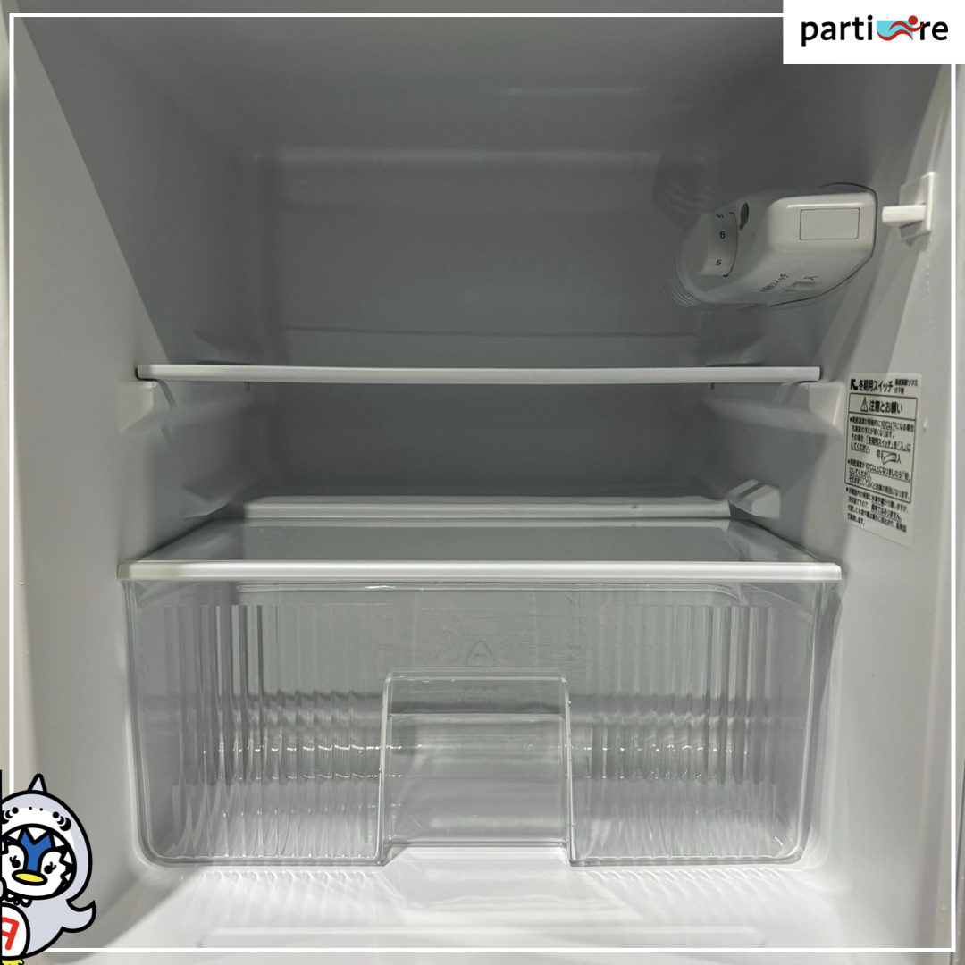 一人暮らしの方向け! 小型冷凍冷蔵庫 YAMADASELECT ヤマダセレクト 2019年製 90Lの画像4