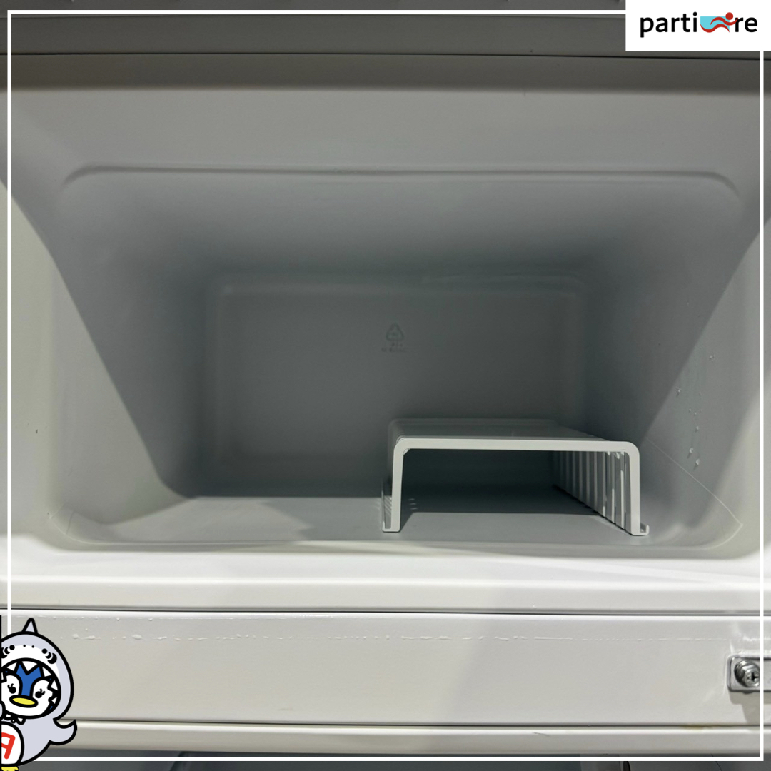 一人暮らしの方向け! 小型冷凍冷蔵庫 YAMADASELECT ヤマダセレクト 2019年製 90Lの画像3