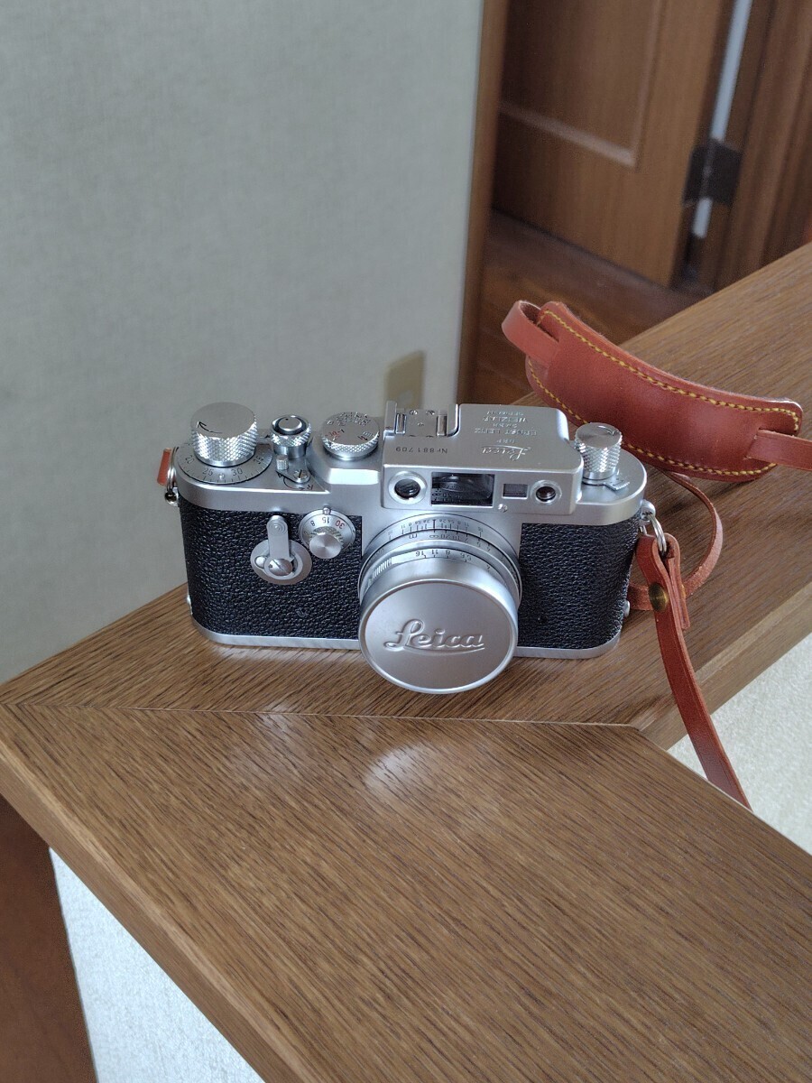 バルナックライカ3G ⅢG エルマーレンズ付き 超美品 オーバーホール済み Leica の画像7
