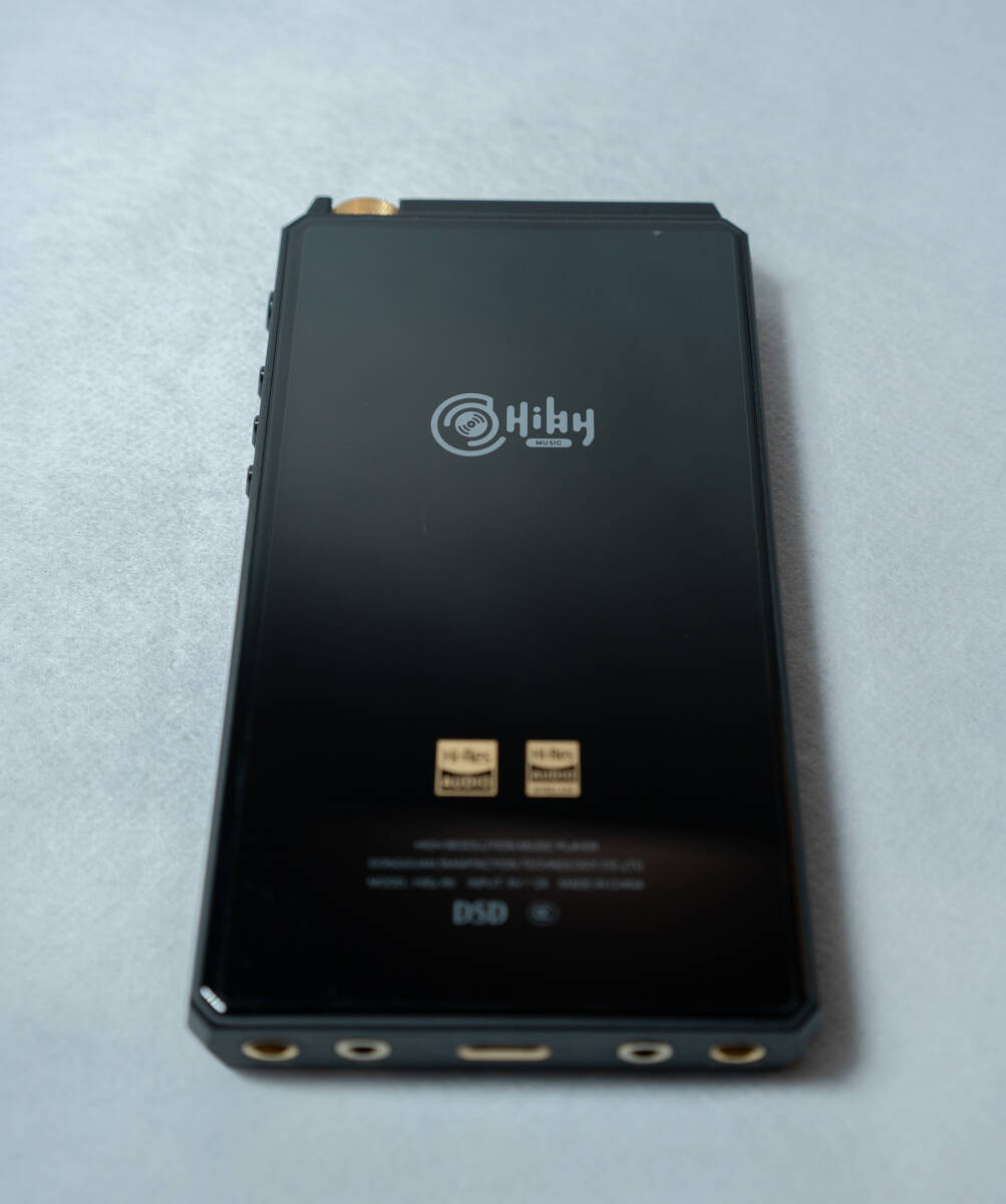 [美品・ケース付き] HiByMusic New HiBy R6 Black ハイビー ブラック DAPの画像5