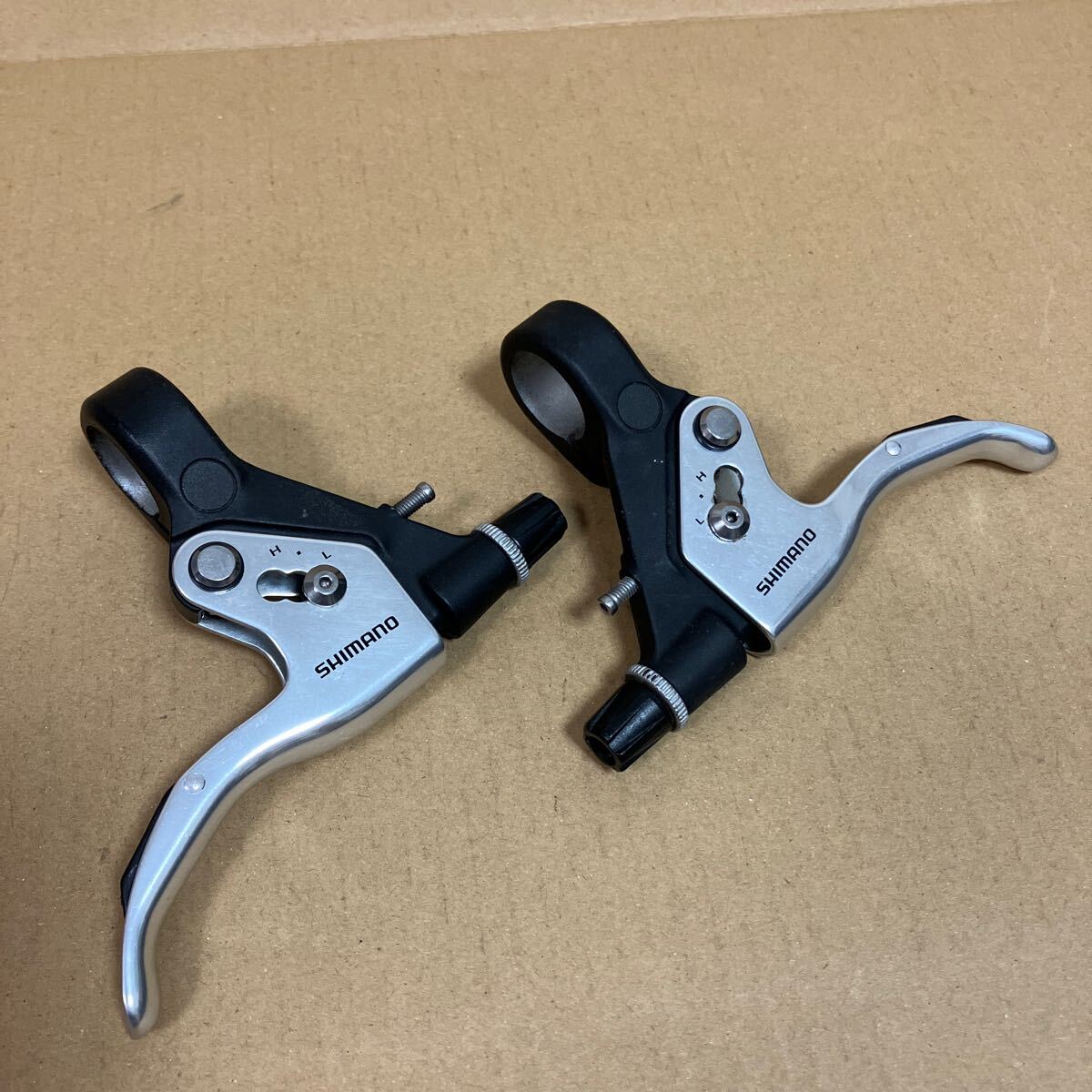 SHIMANO DX BL-M601 左右セット シマノ ブレーキレバー OLD MTB クロスバイク 機械式 検 LX 570 571