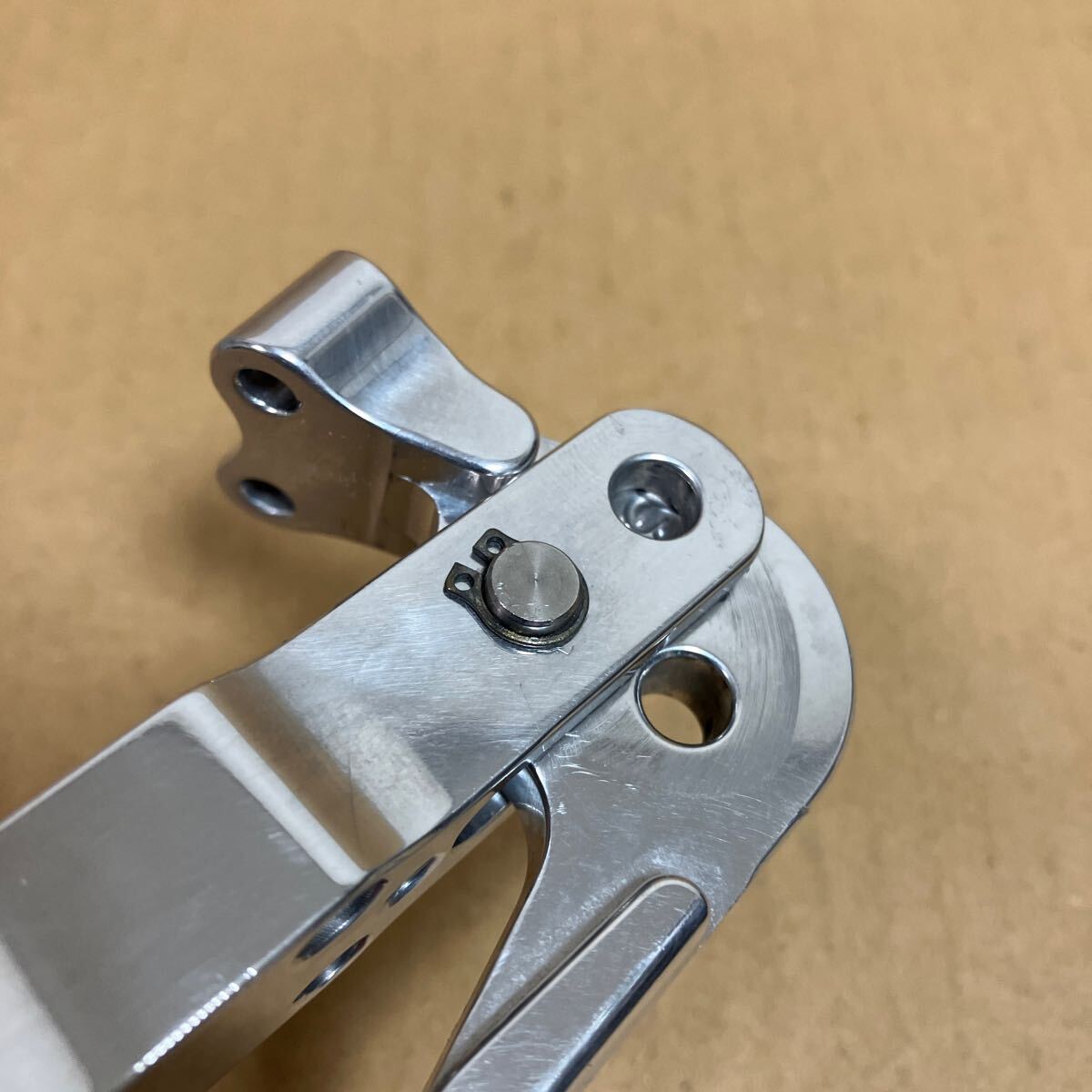 PAUL Component duplex lever polish / blue lug ピスト 2本引き ロングプル ショートプル 左右 変更可能 ブルーラグ ブレーキレバー