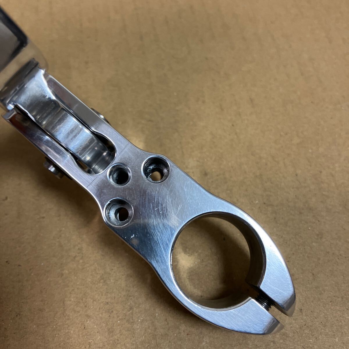 PAUL Component duplex lever polish / blue lug ピスト 2本引き ロングプル ショートプル 左右 変更可能 ブルーラグ ブレーキレバー