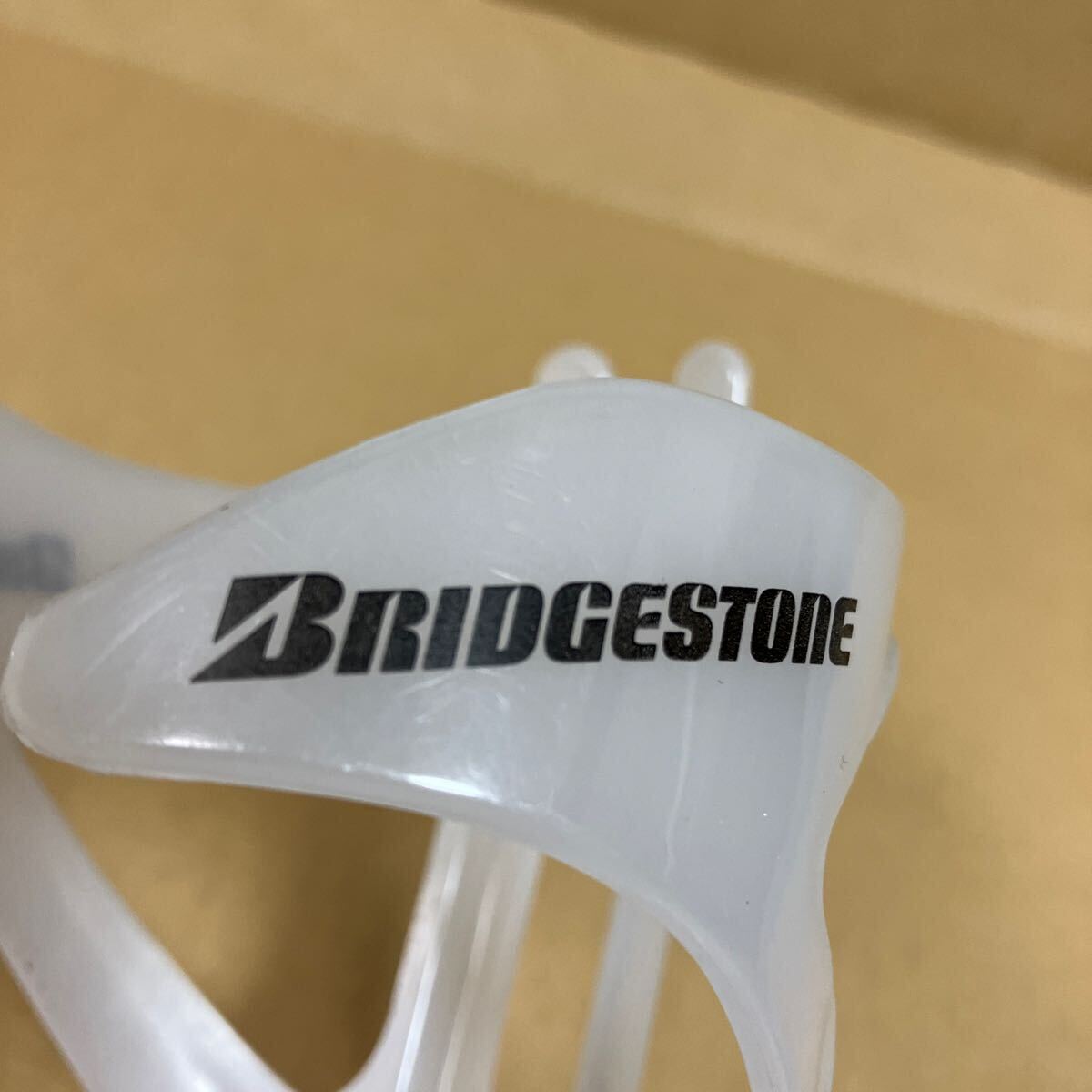 送料込み ボトルケージ Bridgestone BS ブリヂストン ブリジストン ホワイト系 乳白色 ボトルゲージ ボトルラック_画像8