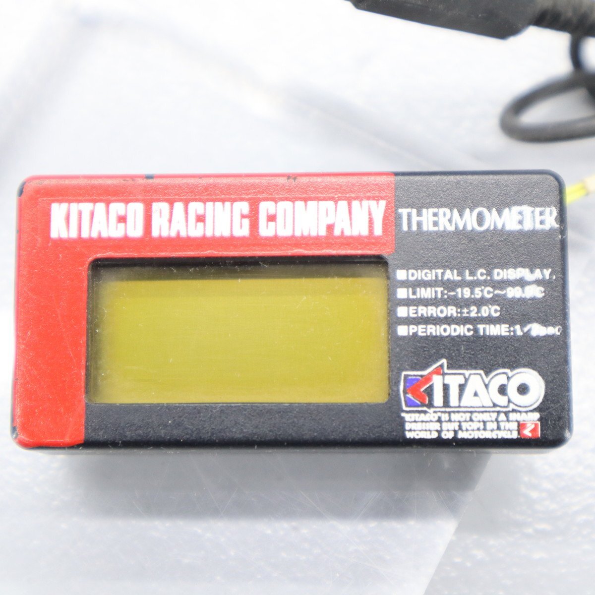 汎用 KITACO キタコ サーモメーター TEMP 水温系 ※未チェック／ジャンク　240307BD0608_画像6