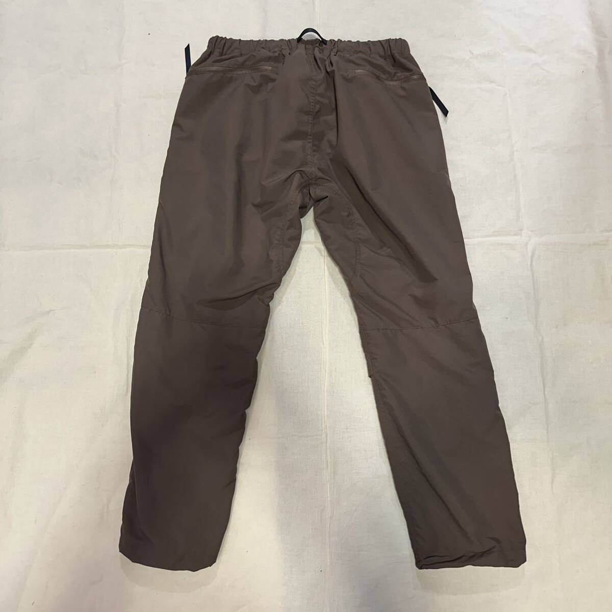 24SS 新品 Mountain Research マウンテンリサーチ ID PANTS ナイロンパンツ トラックパンツ BROWN_画像5