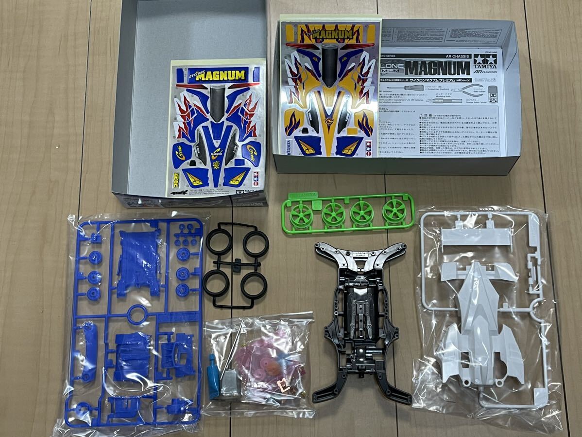 ミニ四駆 サイクロンマグナム ベガルタ仙台 ver 新品未組立 限定 タミヤ レッツ&ゴー ARシャーシ フルカウル WGP コロコロ 同梱可_画像2