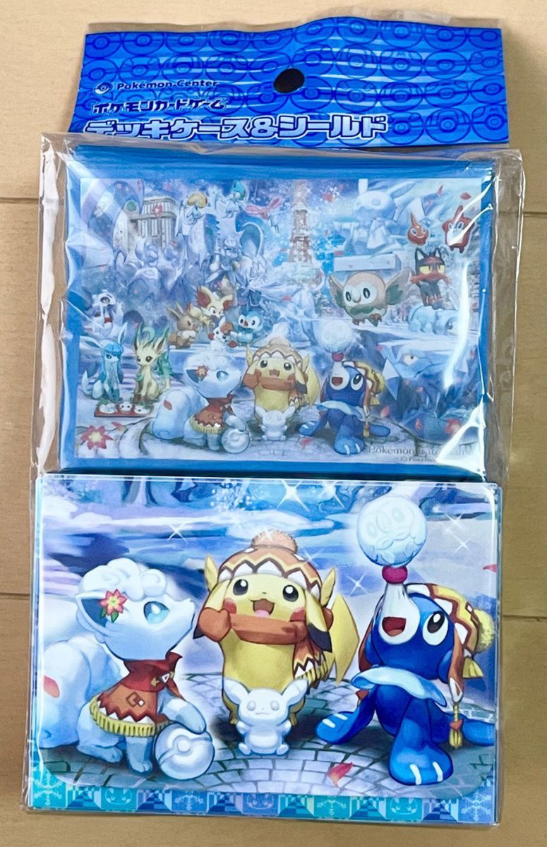 ポケモンカード ポケモンセンター サッポロ デッキシールド ポケモンカード ポケモンセンター サッポロ デッキシールド