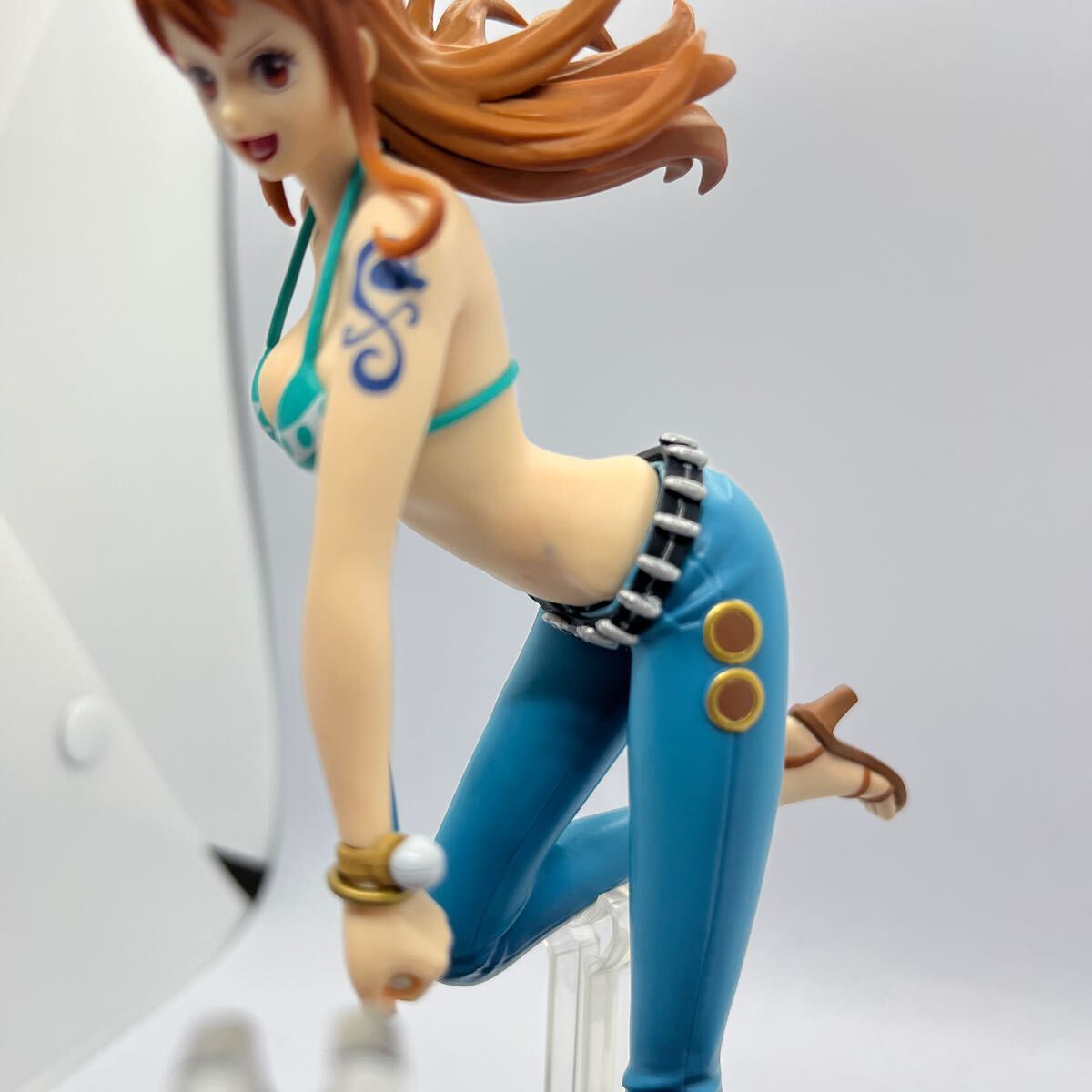 【ジャンク・パーツ不足】ONE PIECE ワンピース 一番くじ with ONE PIECE TREASURE CRUISE B賞 ナミ トレジャークルーズ フィギュアの画像7