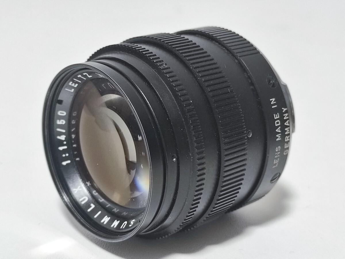 LEICA SUMMILUX 50mm F1.4 2nd 第2世代 後期型 ブラック ライカ ズミルックスの画像3