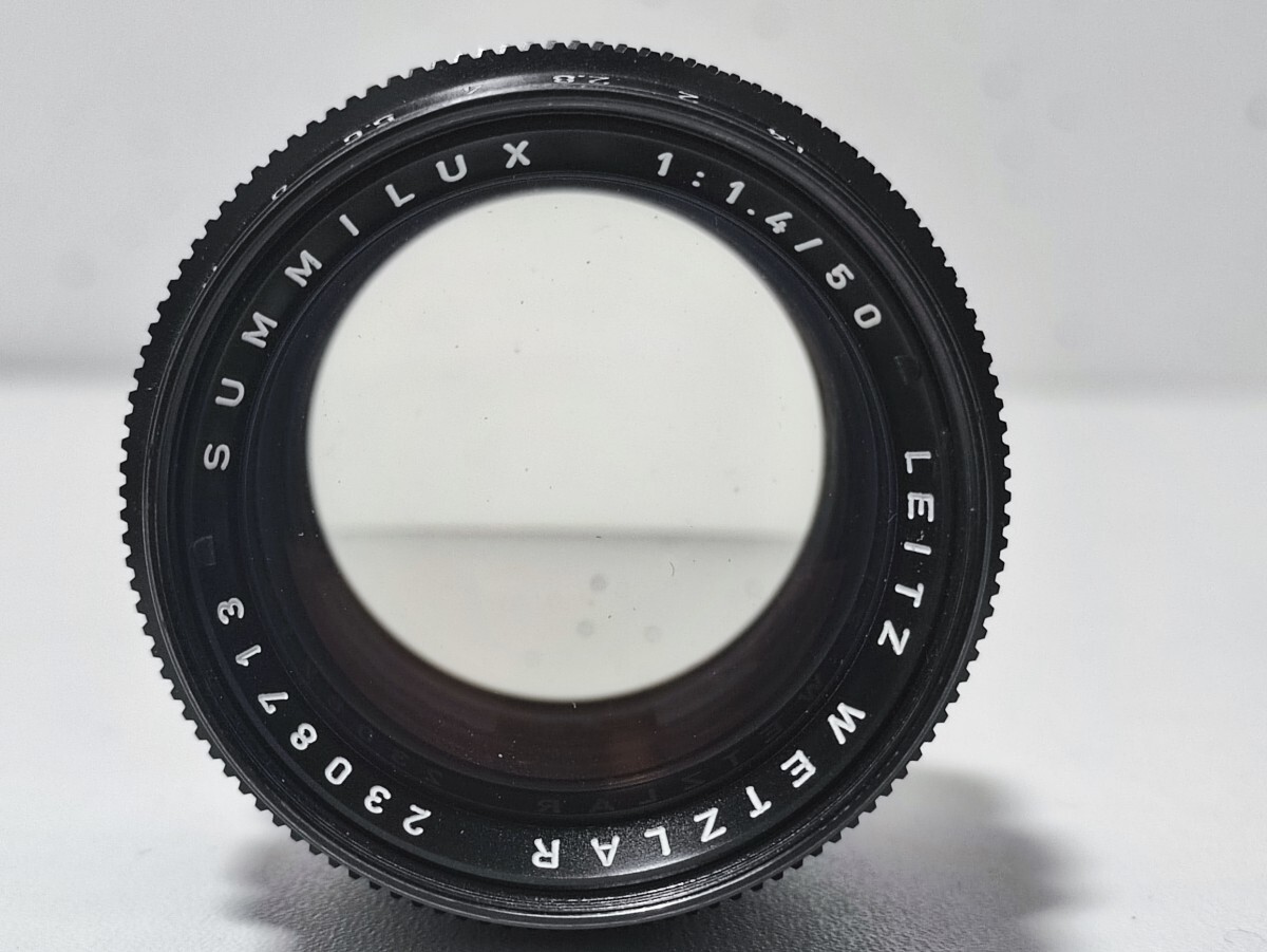 LEICA SUMMILUX 50mm F1.4 2nd 第2世代 後期型 ブラック ライカ ズミルックスの画像1