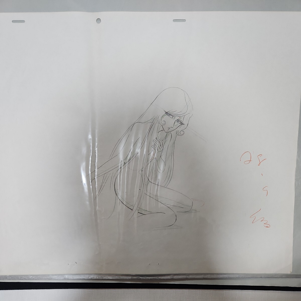 即決 !本物 劇場 1000年女王 大判 原画 2枚セット 松本零士 さ行 即決 !本物 劇場 1000年女王 大判 原画 2枚セット 松本零士 さ行