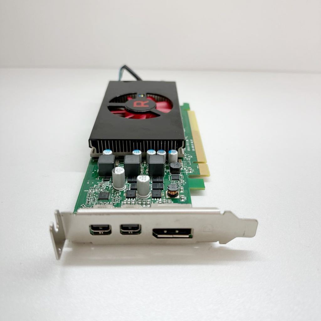 DELL純正 AMD Radeon RX 550 ロープロファイル GDDR5 4GB Mini-DPx2 DP 0R9J9P グラフィックカード 中古品の画像2