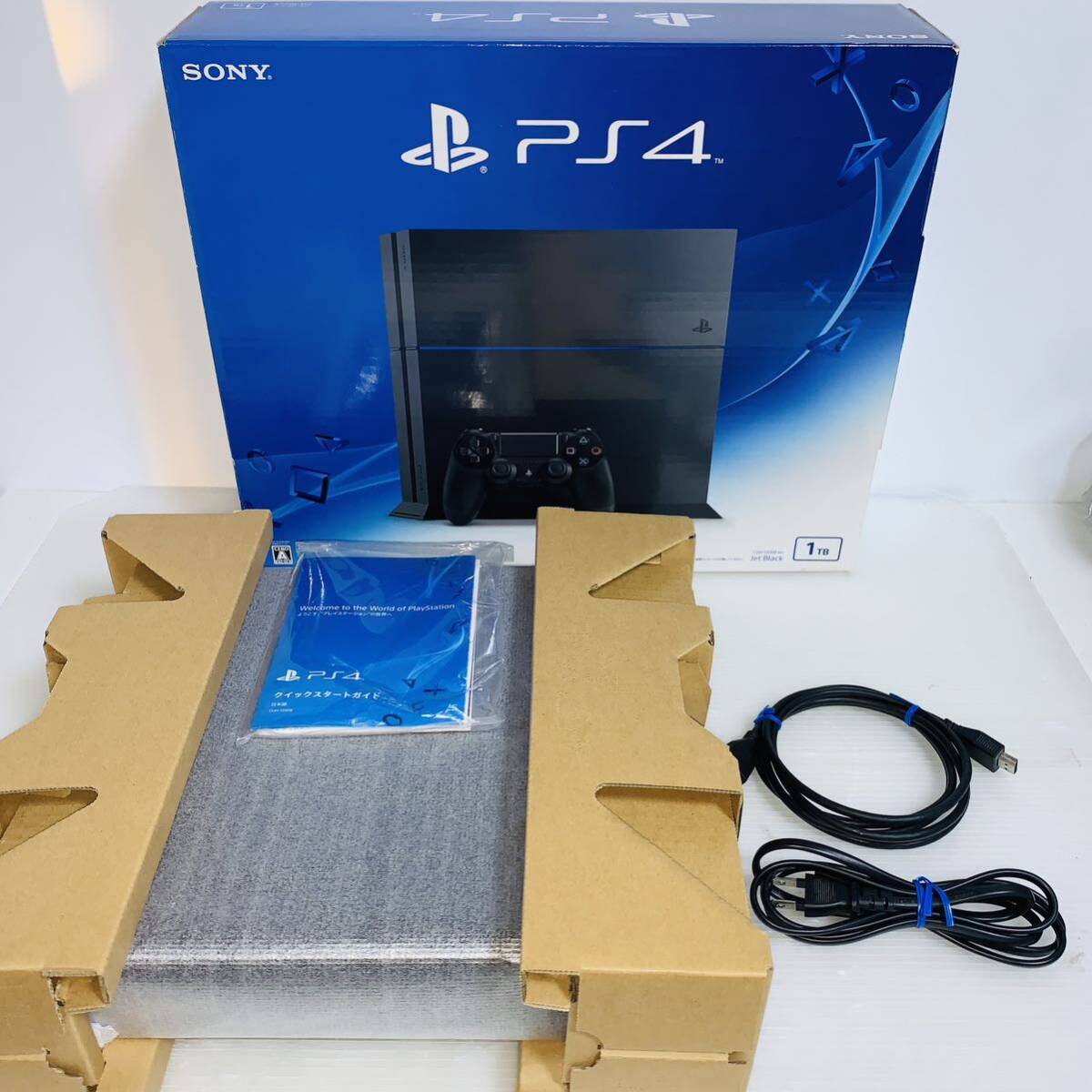 [406] PS4 PlayStation 4 CUH-1200B Угольно-черный