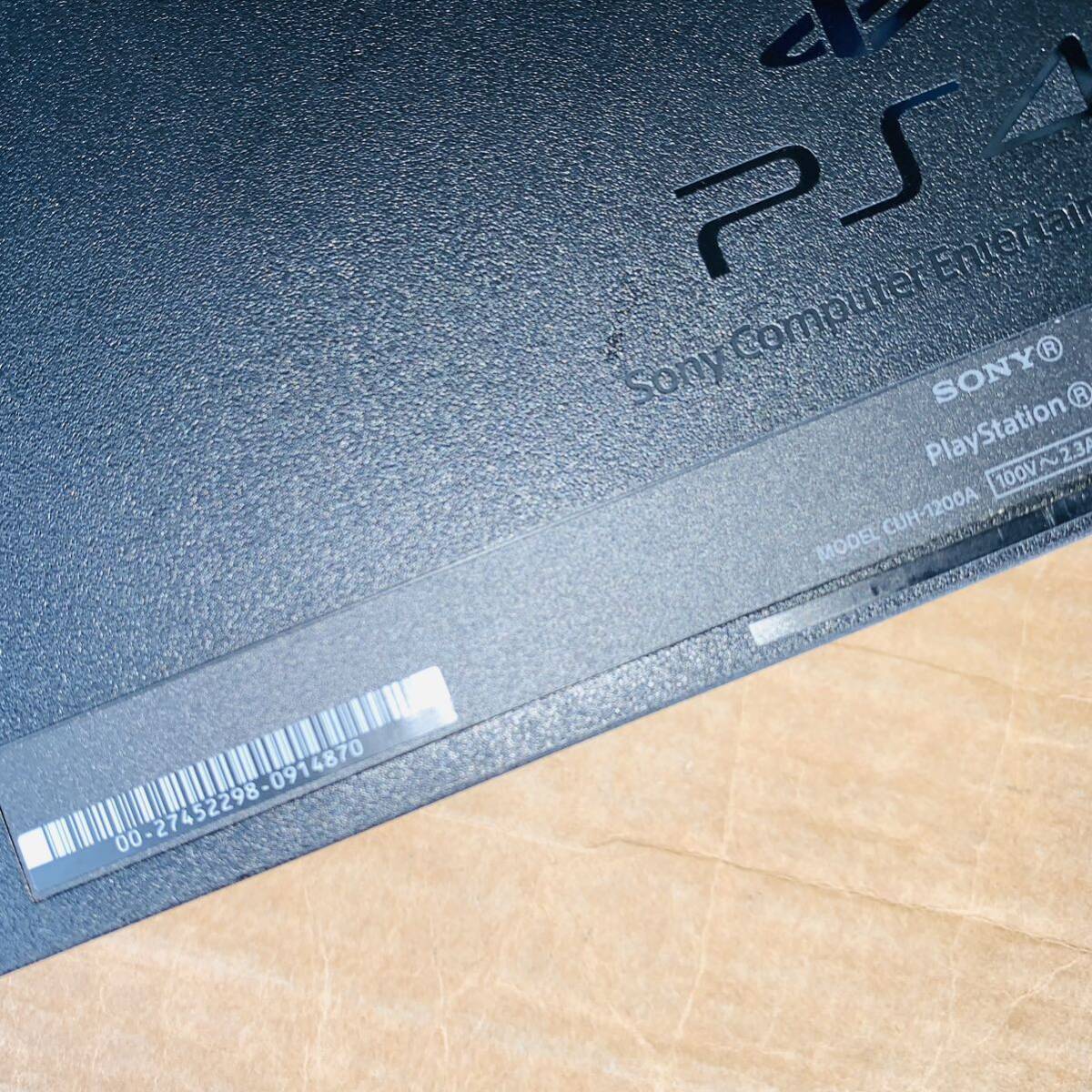 【121】PS4 CUH-1200A ジェットブラック 500GB 封印シール有りの画像3