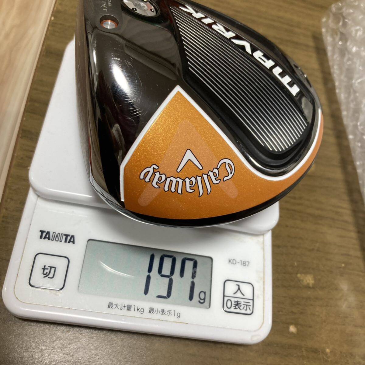 キャロウェイ マーベリック サブゼロ ドライバーヘッド　9.0° 1W MAVRIK ヘッドカバー Callaway_画像9